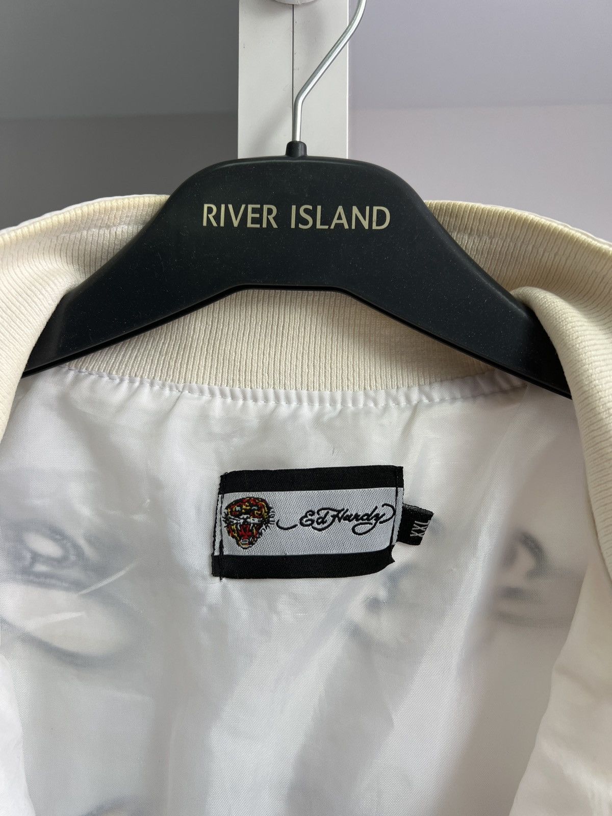 Ed Hardy × Vintage Vintage Ed Hardy Y2k Big Logo Jacket Size US M / EU 48-50 / 2 - 11 Thumbnail
