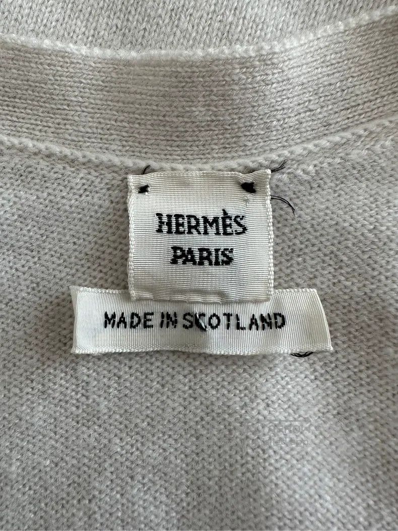 Hermes Hermes Letter H Cashmere Blended Slim Knit Long Sleeve, Ap Size XS / US 0-2 / IT 36-38 - 8 Thumbnail