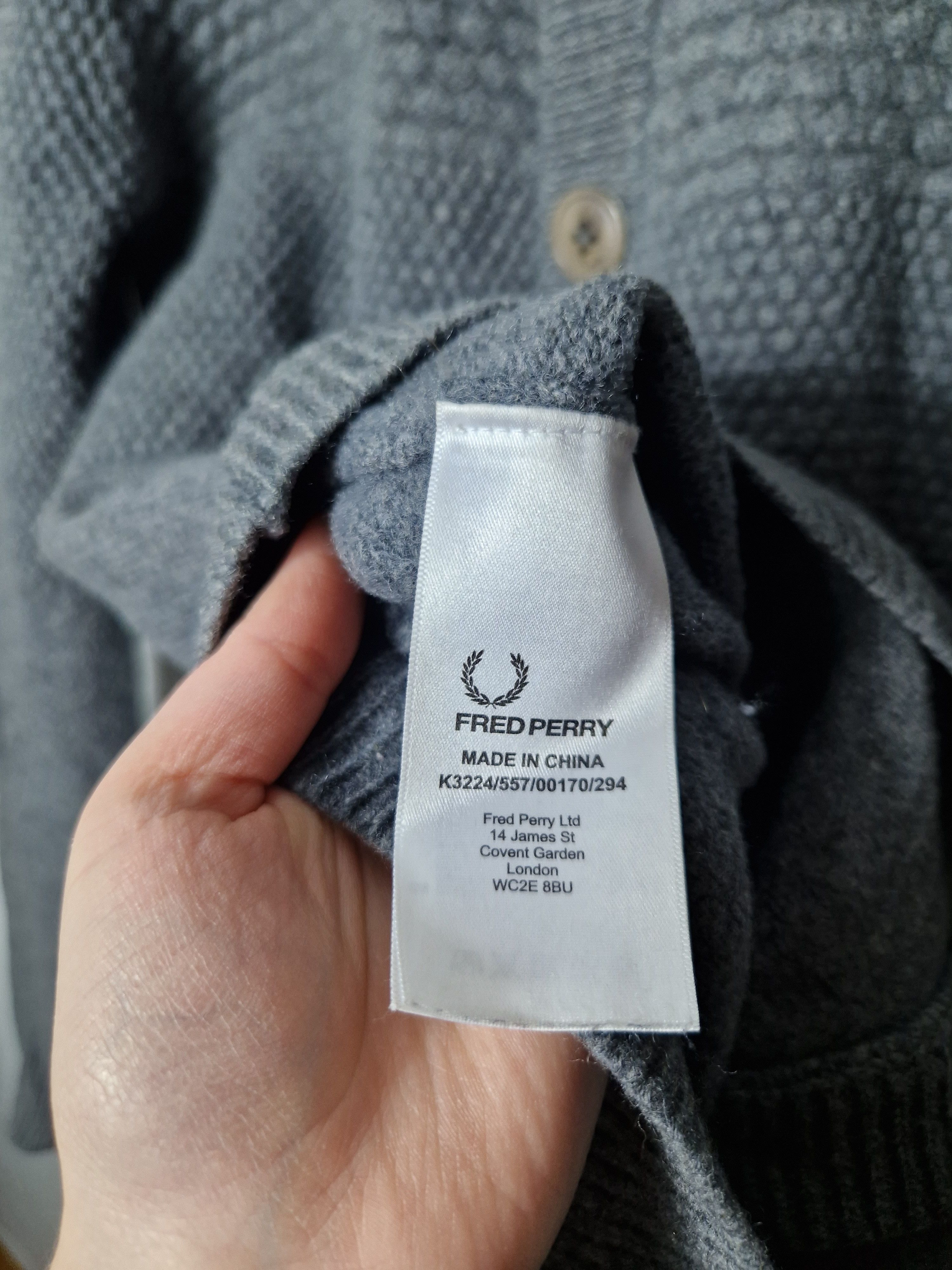 Fred Perry × Vintage Fred Perry wool sweater cardigan Size US S / EU 44-46 / 1 - 6 Thumbnail