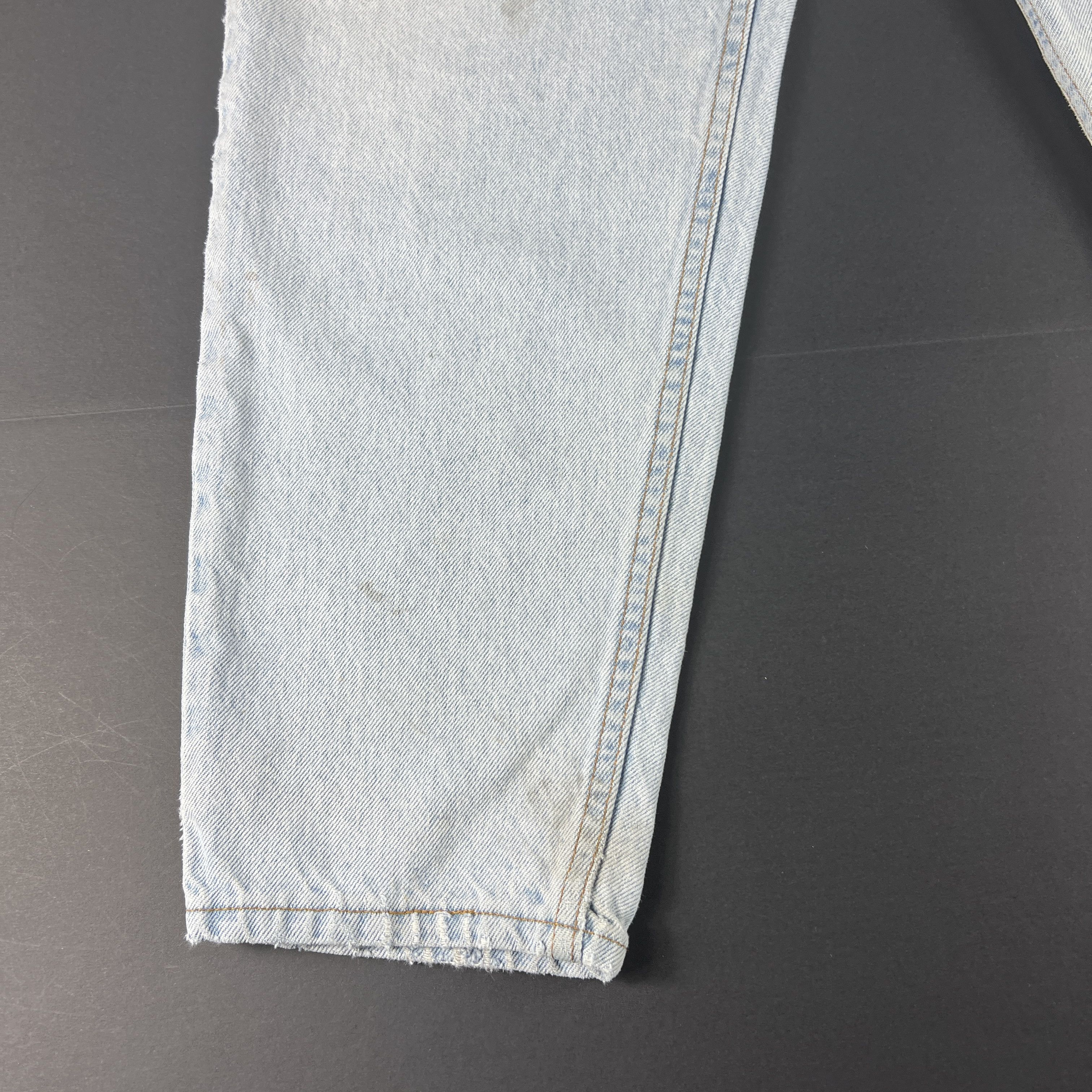Levi's × Vintage VTG 90s Levi's Jean 560 Loose Taper Blue Denim Orange Tab Size US 32 / EU 48 - 11 Thumbnail