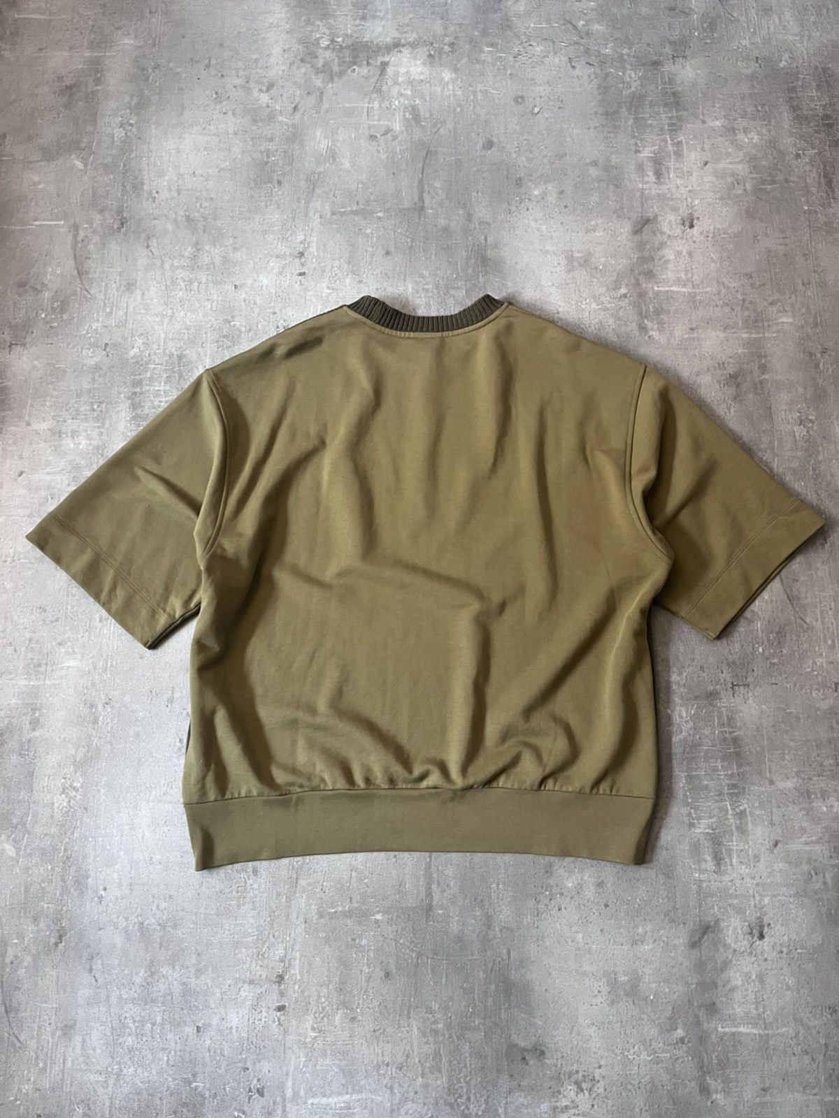 Dries Van Noten Dries Van Noten khaki green T-shirt oversized Size US M / EU 48-50 / 2 - 7 Thumbnail