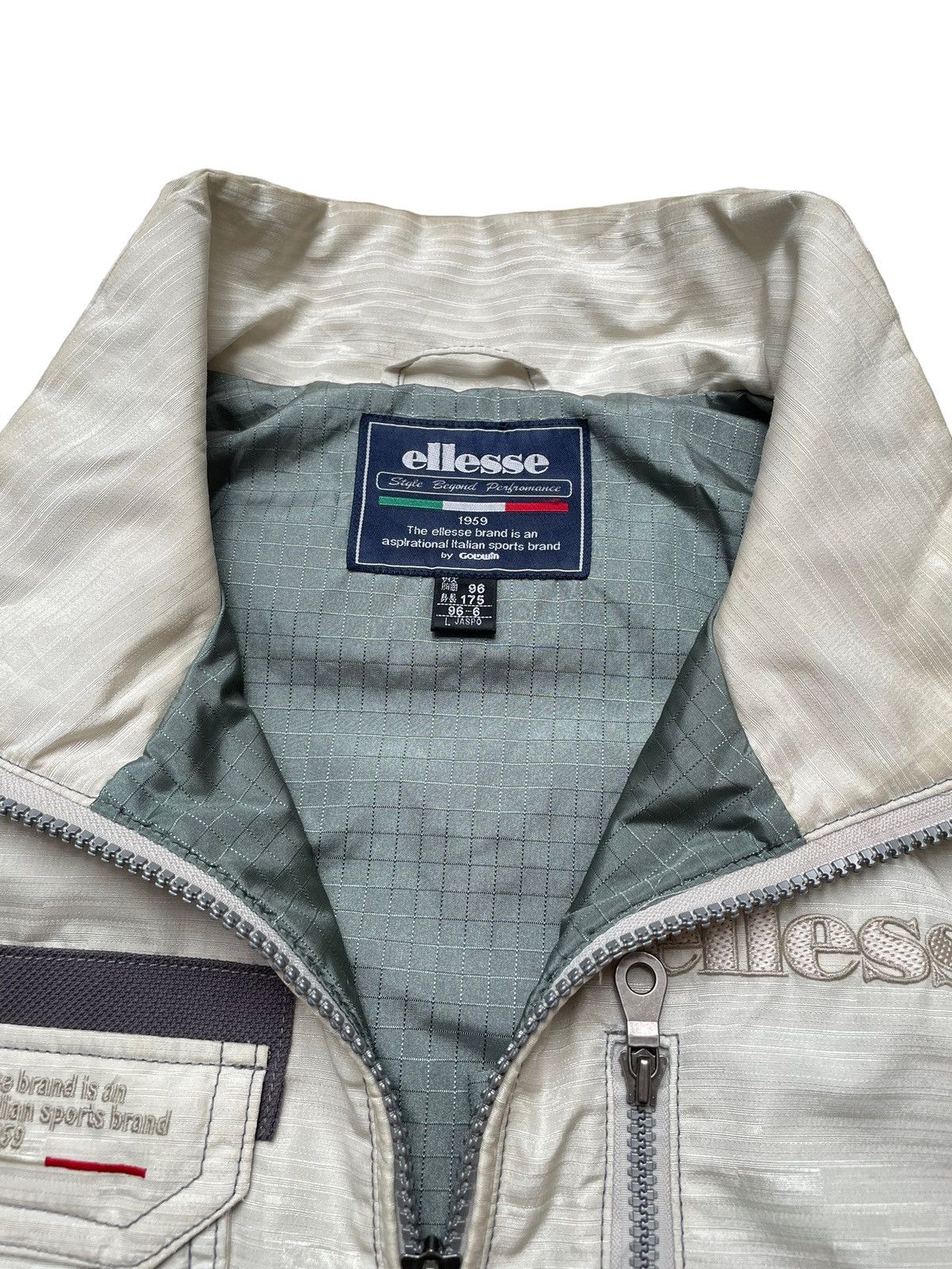 Ellesse × Vintage Vintage Brand Ellese Ski Vest Jacket 1990s Size US L / EU 52-54 / 3 - 6 Thumbnail