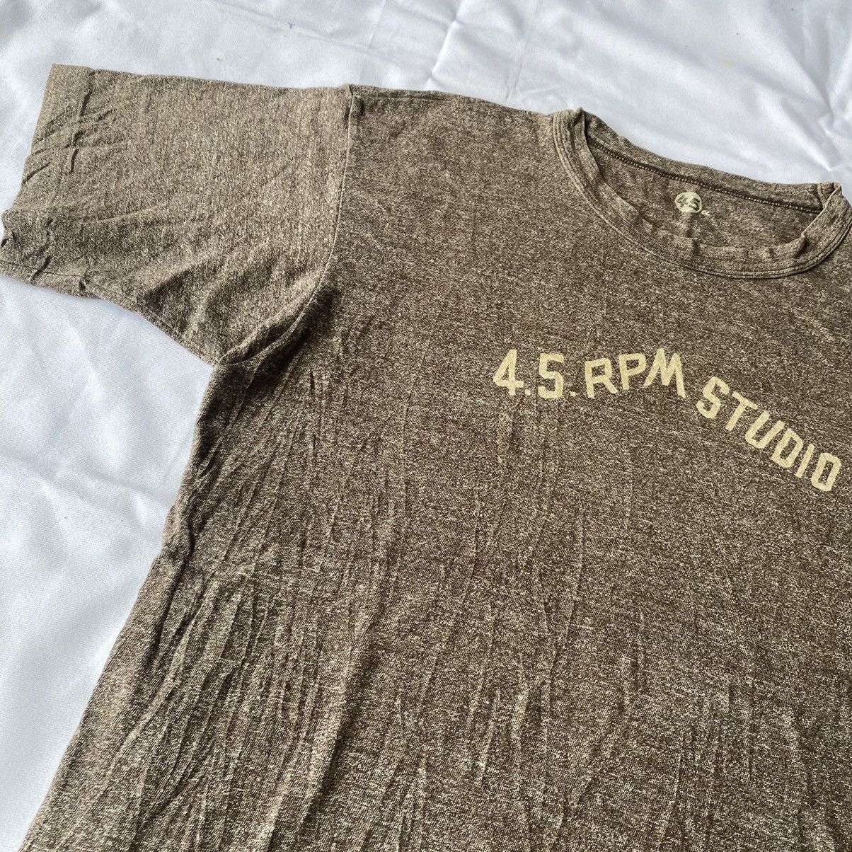 45rpm × If Six Was Nine × Japanese Brand Vintage Japanese 45RPM Studio Tees Size US L / EU 52-54 / 3 - 3 Thumbnail
