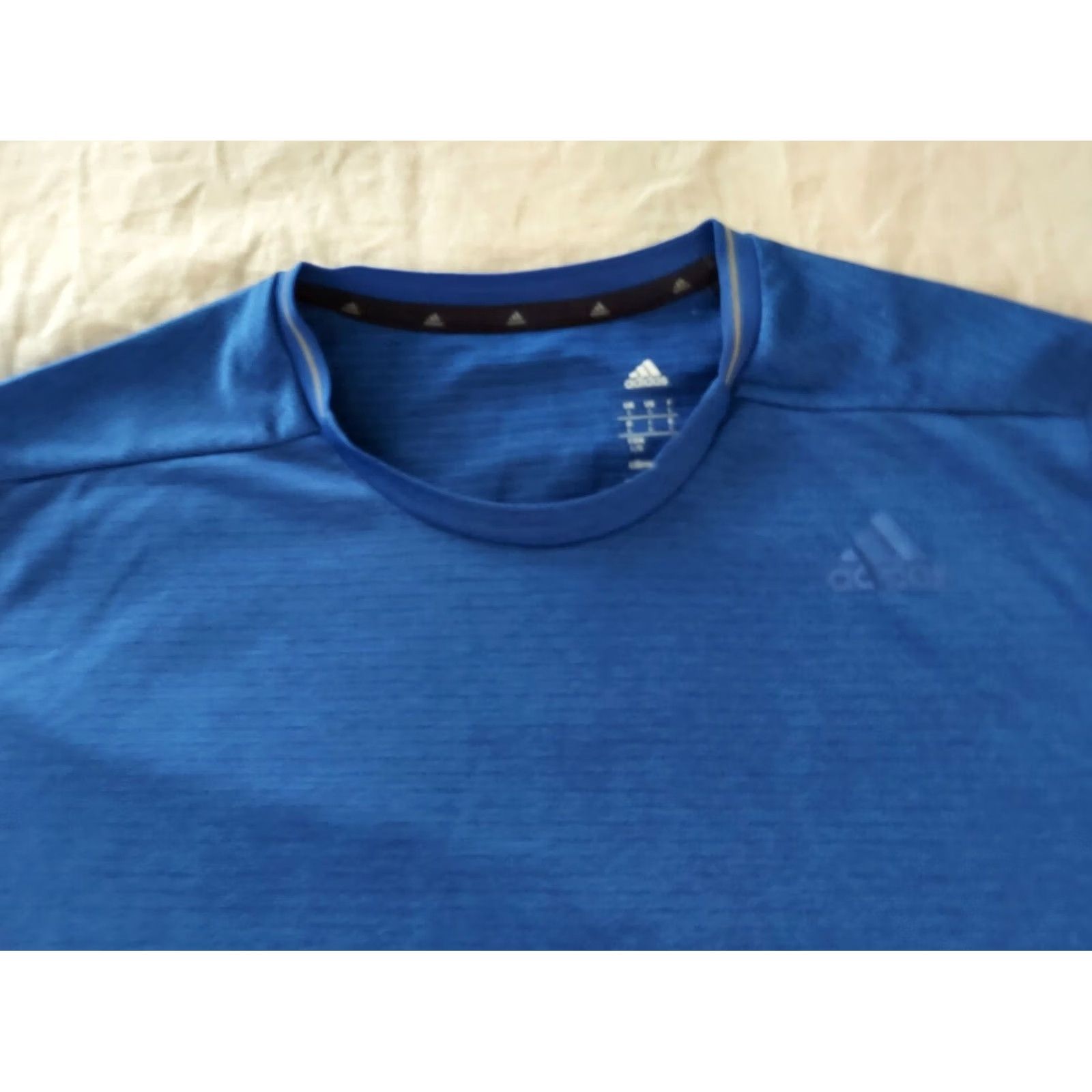 Adidas adidas Shirt Mens L Large Blue Athletic Gym Workout Size US L / EU 52-54 / 3 - 2 Thumbnail