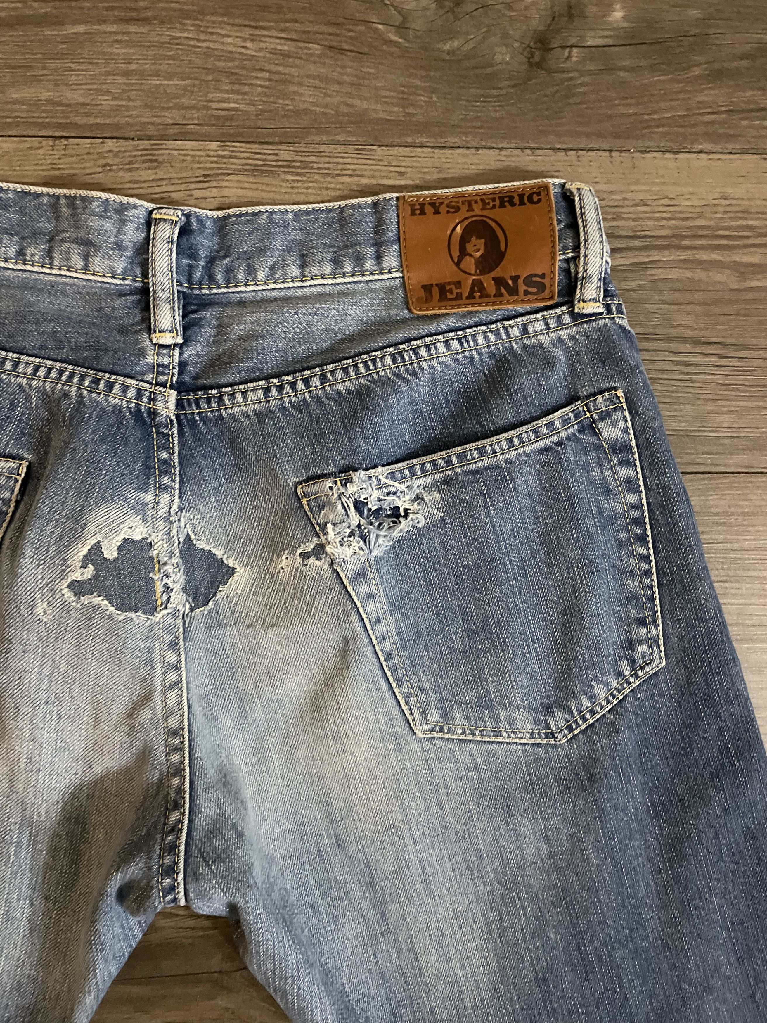 Hysteric Glamour Hysteric Glamour Patchwork Denim Size US 30 / EU 46 - 7 Thumbnail