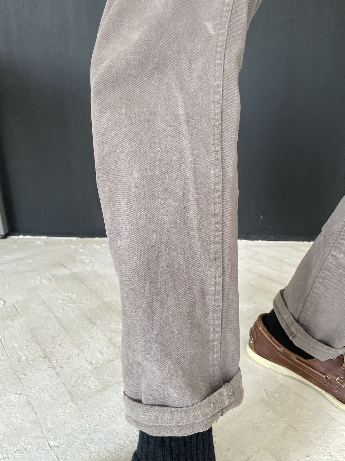 Marlboro Classics Vintage Marlboro Classics heavy denim workwear pants Size US 31 - 11 Thumbnail