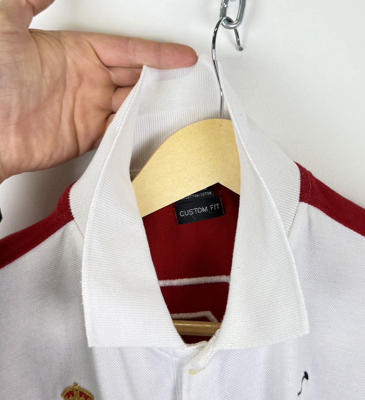 Ralph Lauren Ralph Lauren Mercer RL Polo Team Short Sleeve Shirt Red Top Size L / US 10 / IT 46 - 5 Thumbnail