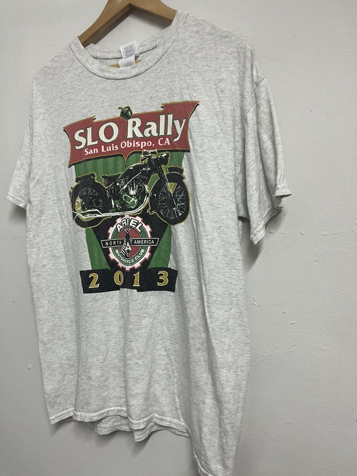 Harley Davidson 💥Offer💥Vintage Slo Rally San Luis Old Motorcycles Size US L / EU 52-54 / 3 - 3 Thumbnail
