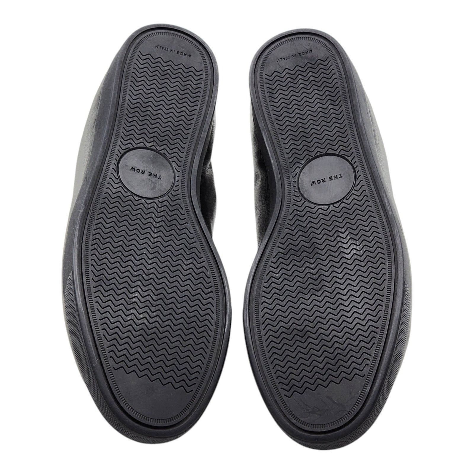 The Row Sam Leather Sneakers - Black - EU 35 / US 5 $1190 NWB Size US 5 / IT 35 - 6 Thumbnail