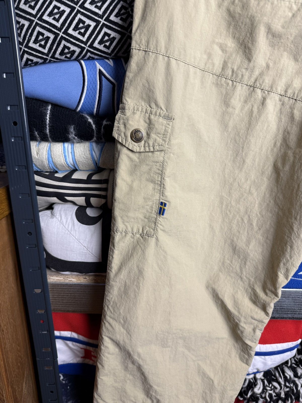 Fjallraven Fjallraven Pants Streetwear Gorpecore Outdoor Fox Logo Size US 32 / EU 48 - 9 Thumbnail