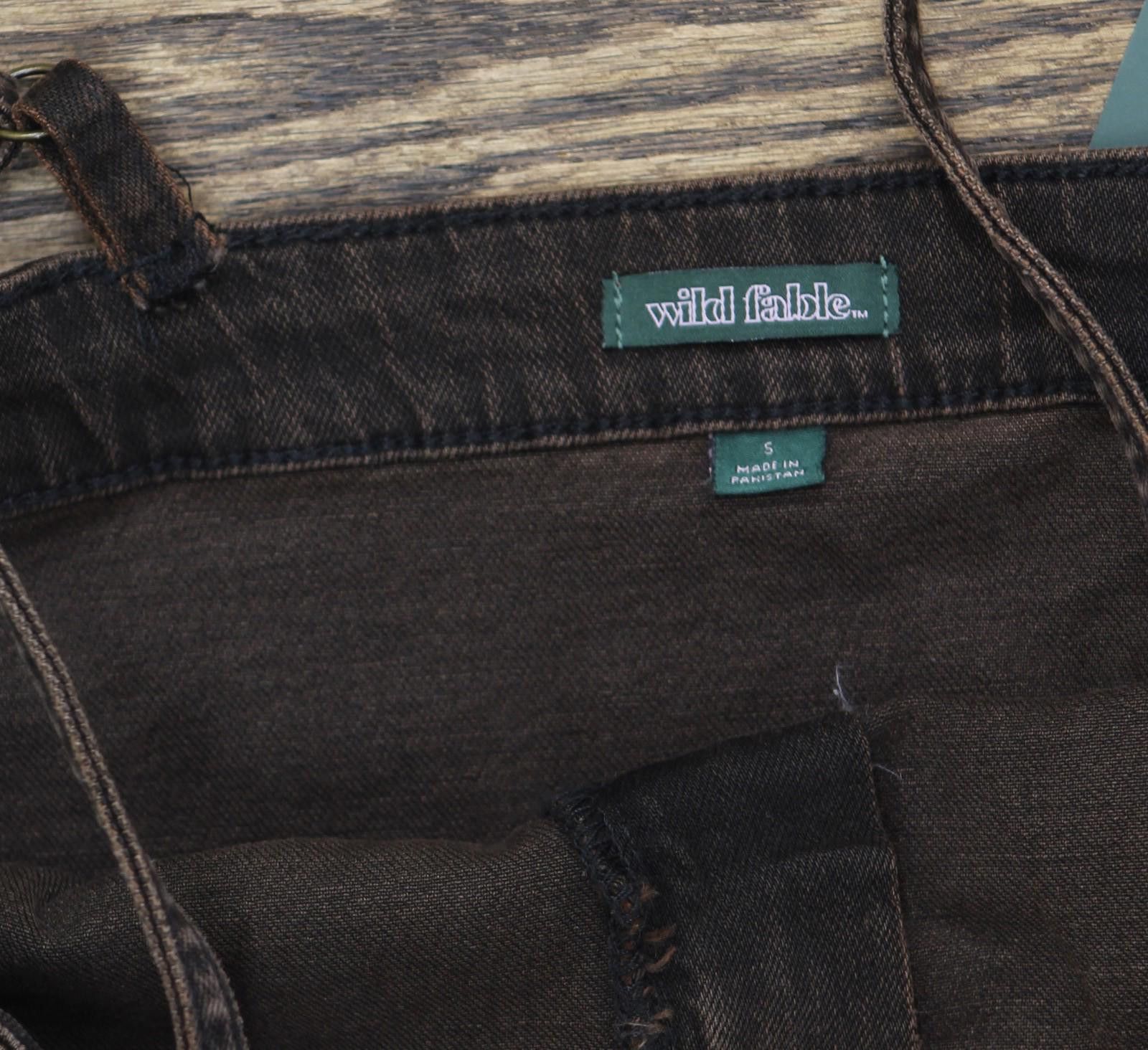 Other Nwt Wild Fable Cropped Denim Tank Top 90632768 Brown S Size S / US 4 / IT 40 - 5 Thumbnail