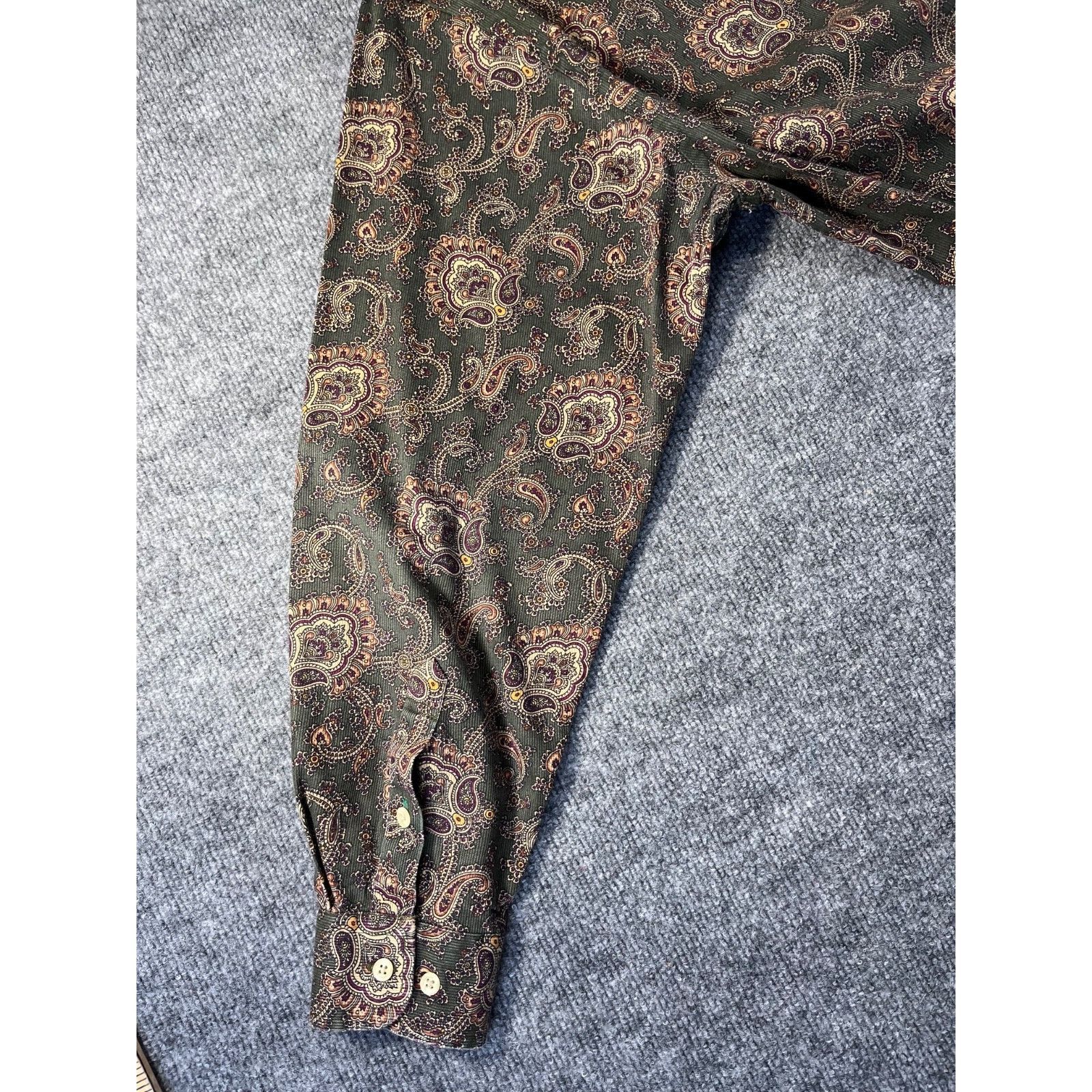 Tommy Hilfiger Tommy Hilfiger Shirt Mens M Paisley Button Long Sleeve 90s Size US M / EU 48-50 / 2 - 24 Thumbnail