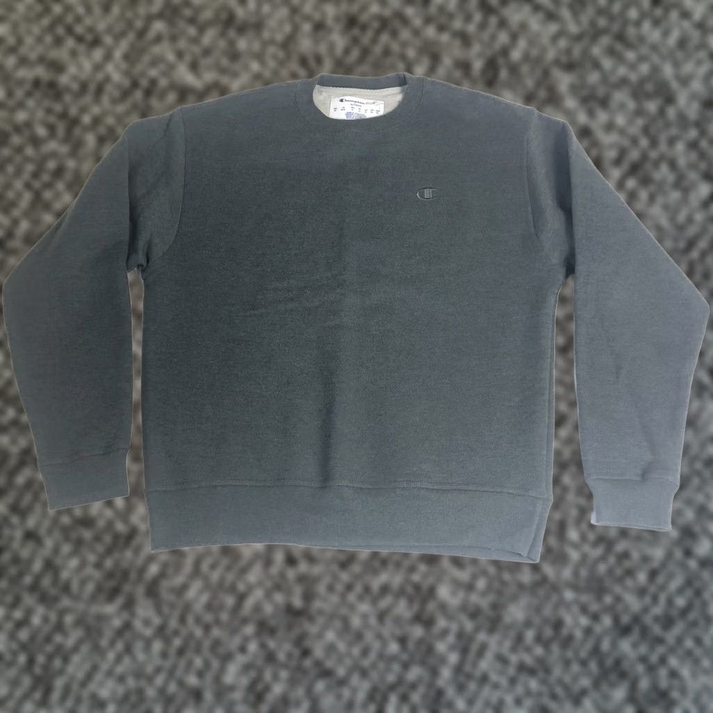 Champion VINTAGE Champion Sweatshirt Mens Medium Gray Fleece Sweater Size US M / EU 48-50 / 2 - 1 Thumbnail