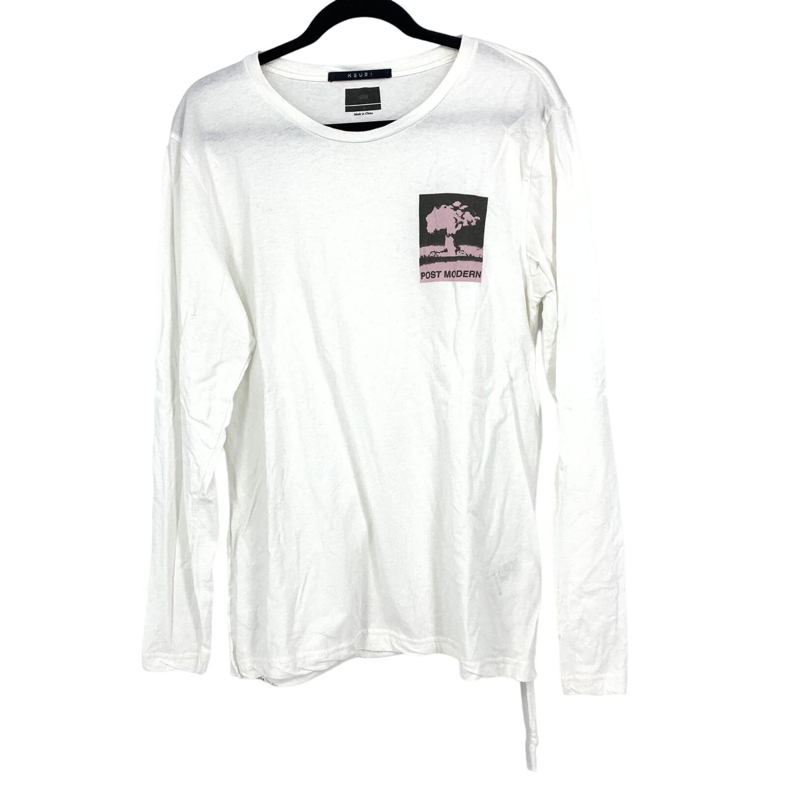 Ksubi Ksubi T-Shirt Men's Size S White Nuke" Post Modern " Logo Size US S / EU 44-46 / 1 - 1 Thumbnail