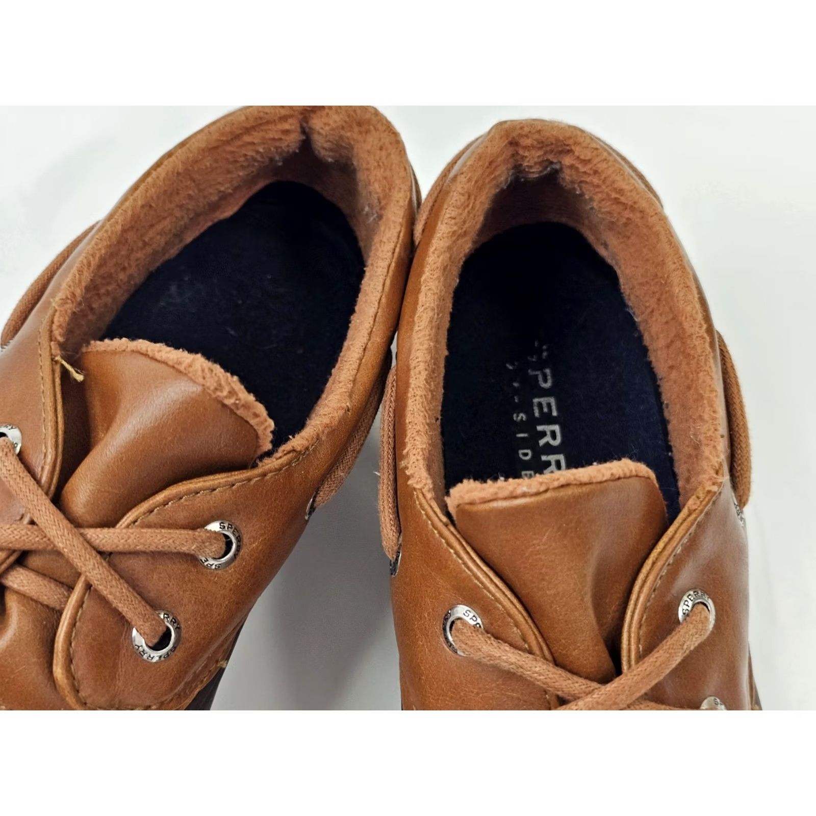 Sperry Sperry Top Sider Boots Women 7.5 Tan Waterproof Leather Lined Ankle Heron Seal Low Boots, M, Casual, Preppy, Nautical, Walking, EUC Size US 8 / IT 38 - 6 Thumbnail