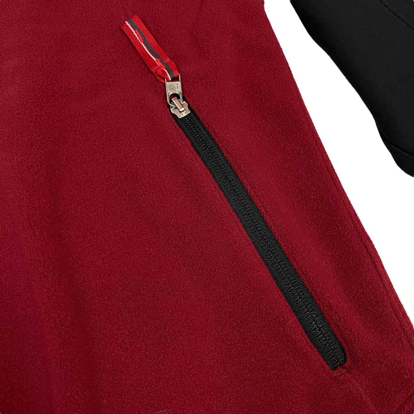 Nike × Nike ACG × Vintage Nike ACG Men's Red Black Polyester Full Zip Fleece Jacket M Size US M / EU 48-50 / 2 - 3 Thumbnail