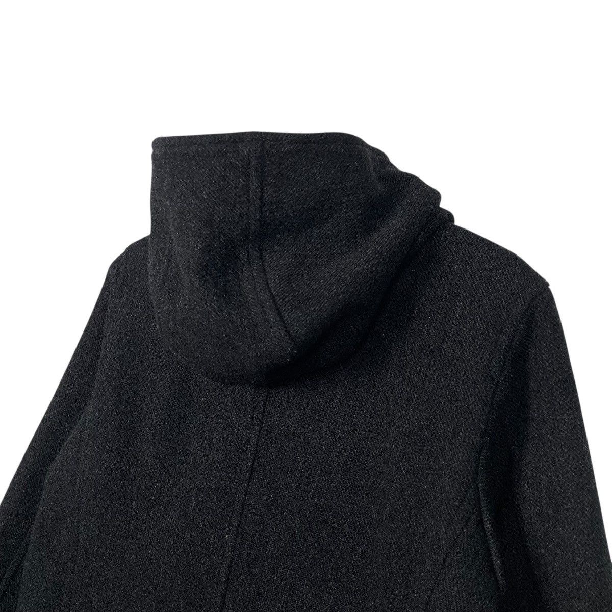 CABANE de ZUCCa Cabane De Zucca Double Breasted Hooded Wool Jacket Size US S / EU 44-46 / 1 - 9 Thumbnail