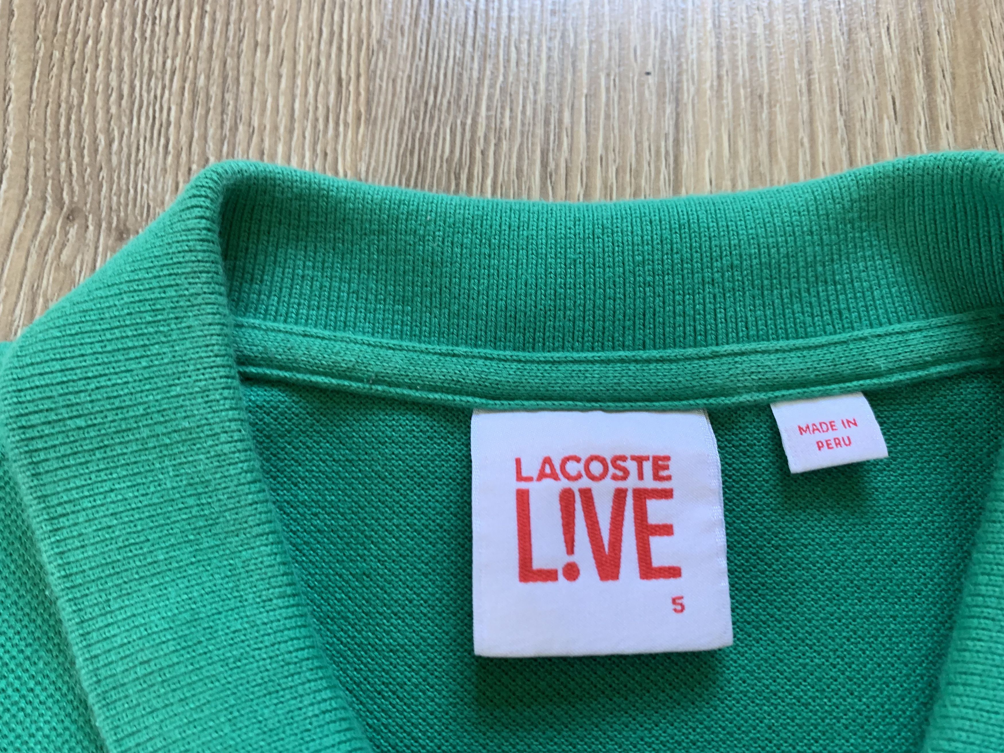 Lacoste × Vintage Lacoste Live Green Polo T Shirt Size US M / EU 48-50 / 2 - 6 Thumbnail