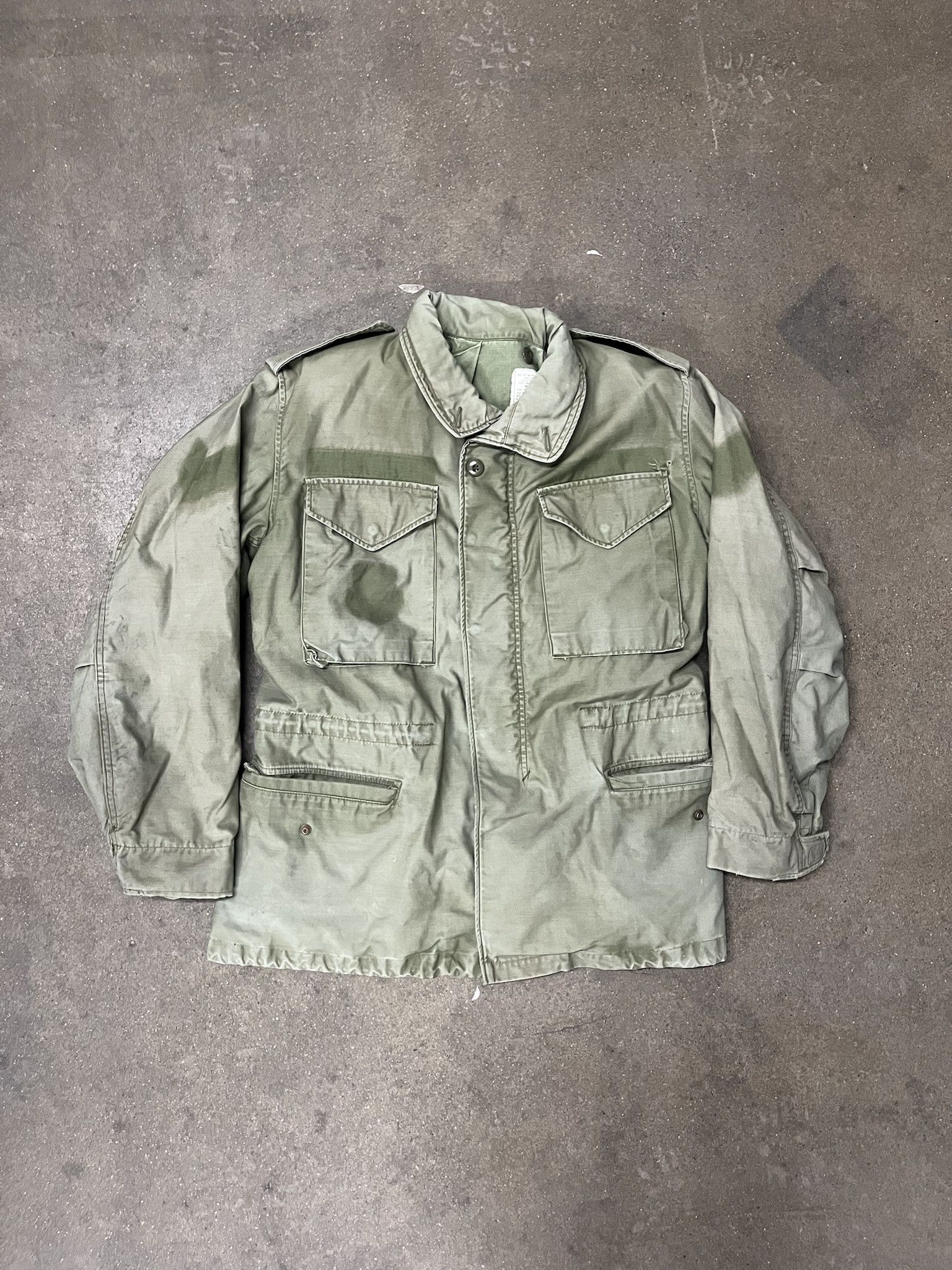 Vintage Vintage 1980s M-65 second Pattern Military Army Jacket Size Small Size US S / EU 44-46 / 1 - 1 Thumbnail