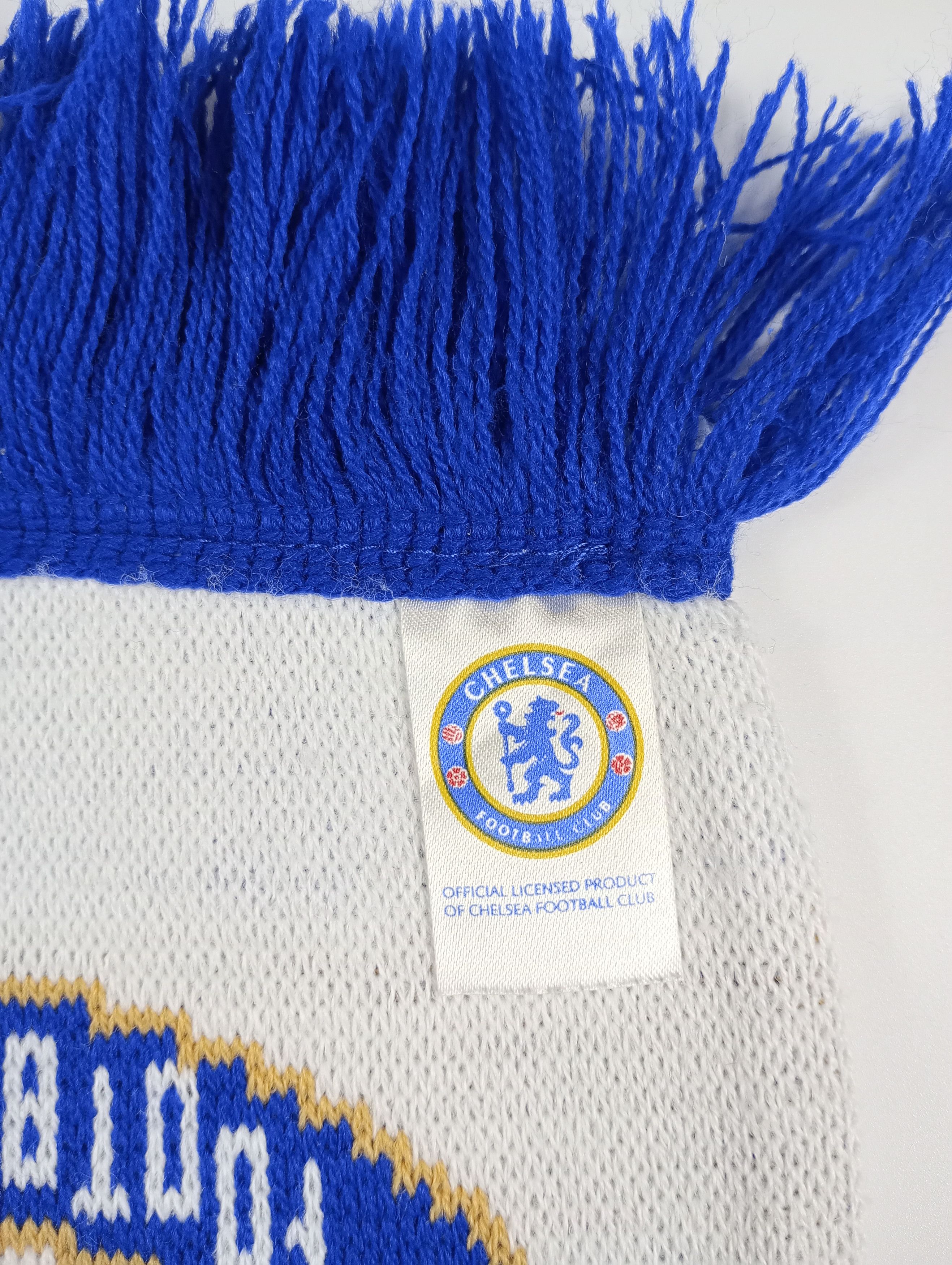 Chelsea Soccer Set of Scarf and Hat FC Chelsea Size ONE SIZE - 5 Thumbnail