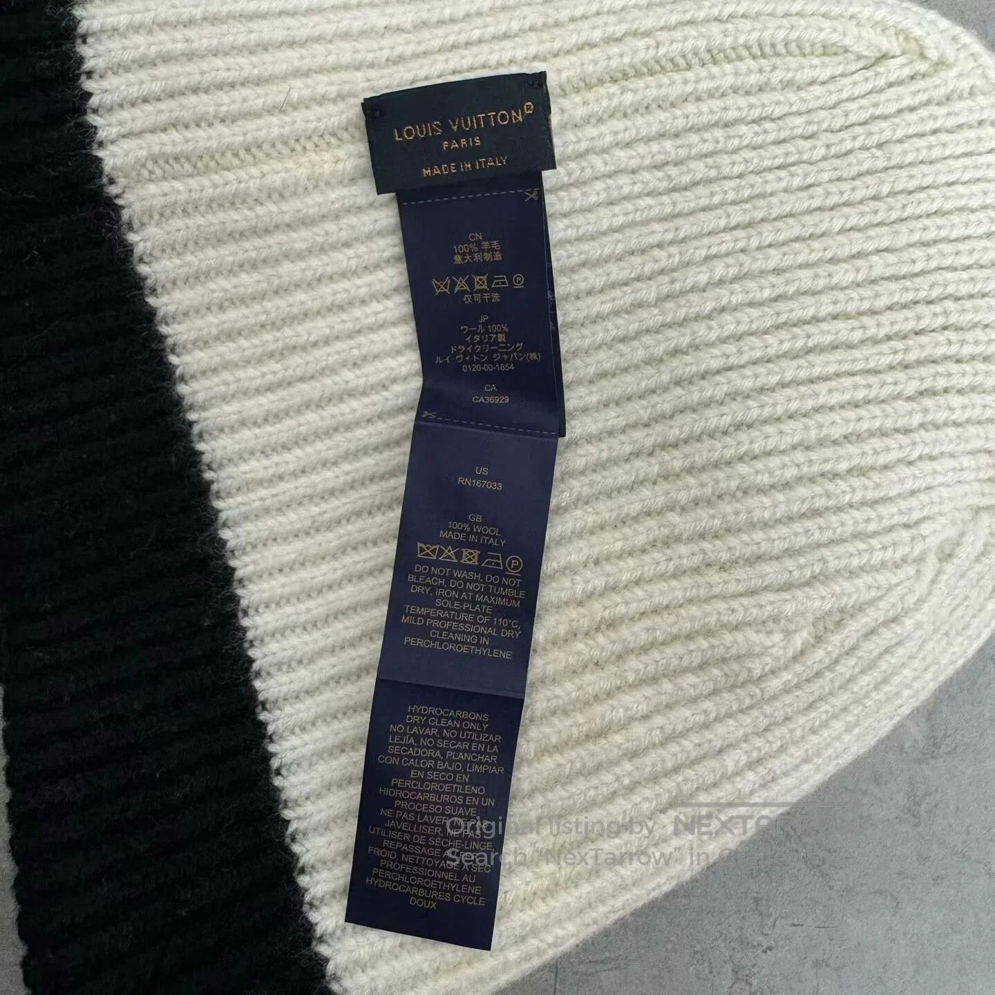 Louis Vuitton louis vuitton ice ski series beanie hat. Size ONE SIZE - 4 Thumbnail