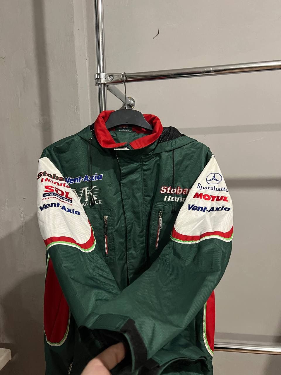 Honda RARE STOBARD BY HONDA RACING MERCEDES MULTILIGO JACKET COAT Size US M / EU 48-50 / 2 - 10 Thumbnail