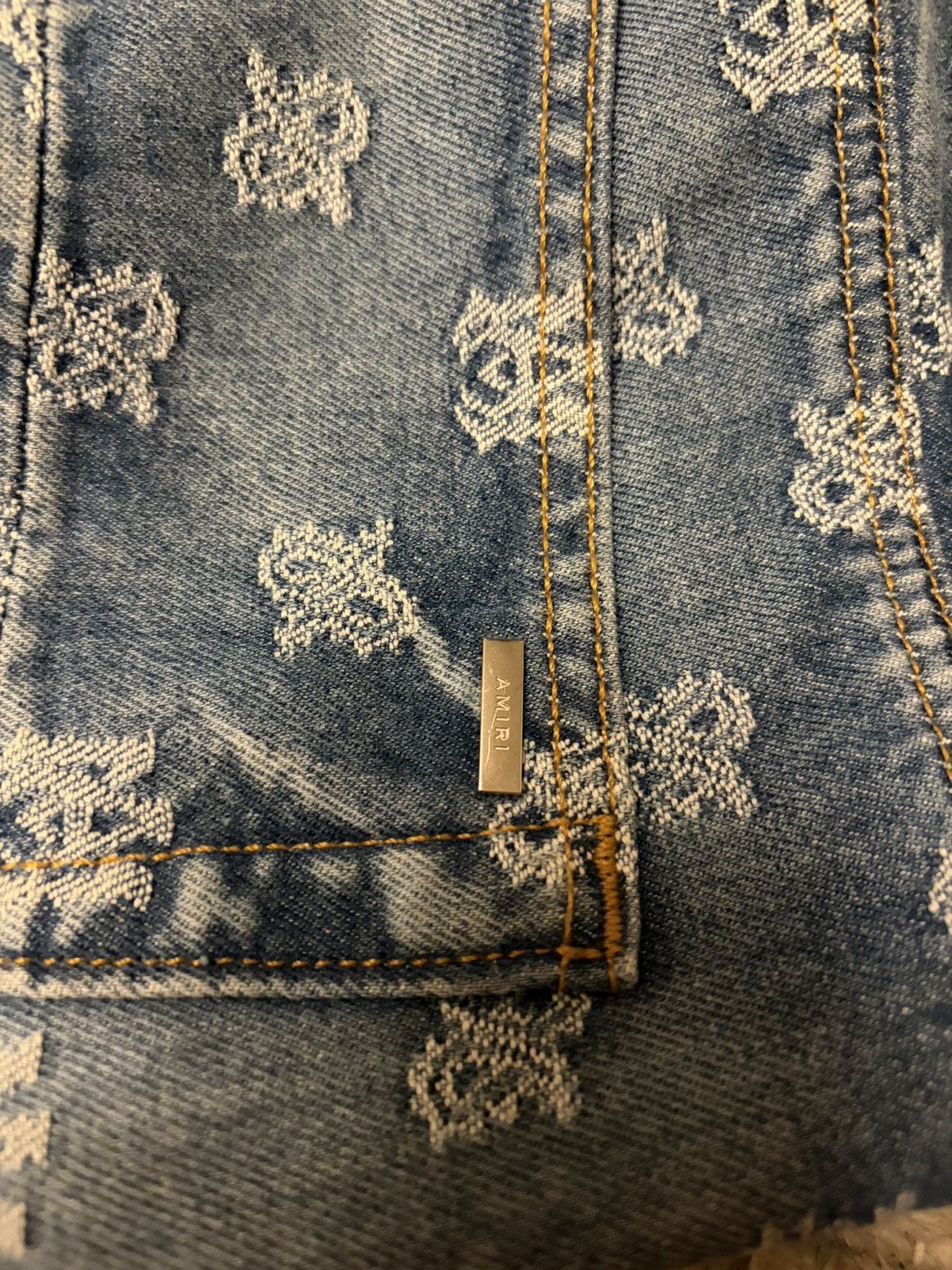 Amiri Amiri pattern jeans Size US 32 / EU 48 - 9 Thumbnail