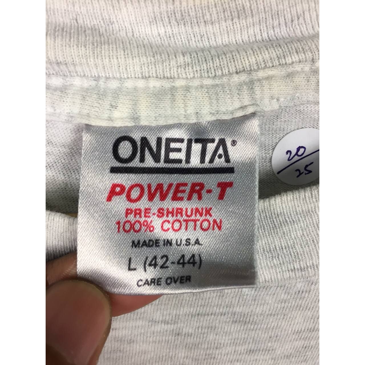 Vintage Vtg 90s Oneita Power-T Single Stitch OOX Logo Pop Art Tee Size US M / EU 48-50 / 2 - 14 Thumbnail