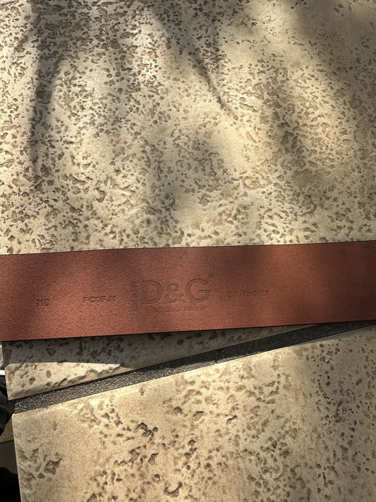 Dolce & Gabbana Dolce&Gabbana Belt Leather Brown Size ONE SIZE - 7 Thumbnail