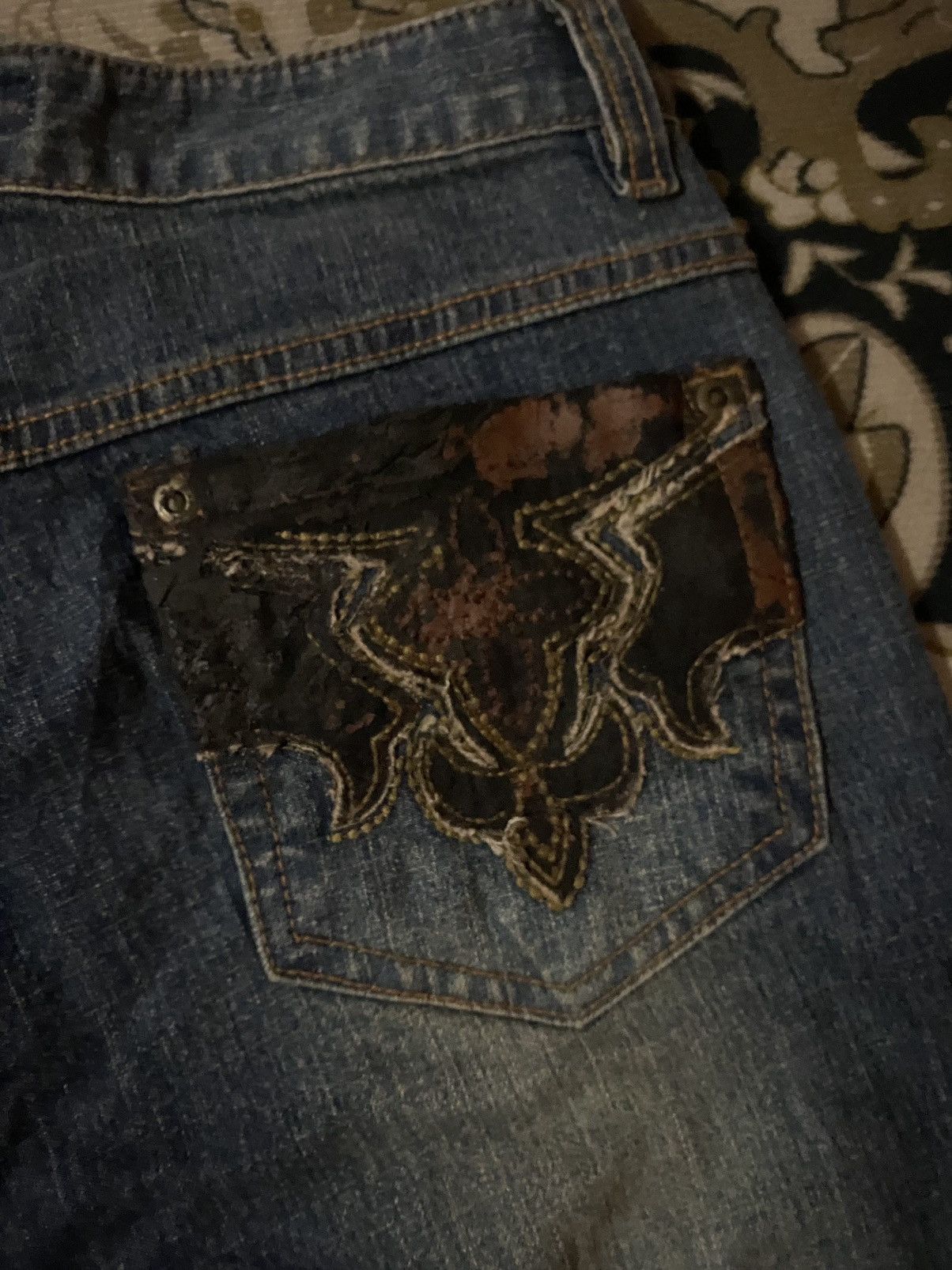 Japanese Brand Vintage Japanese Brand Flare Denim Jeans Size US 27 - 6 Thumbnail