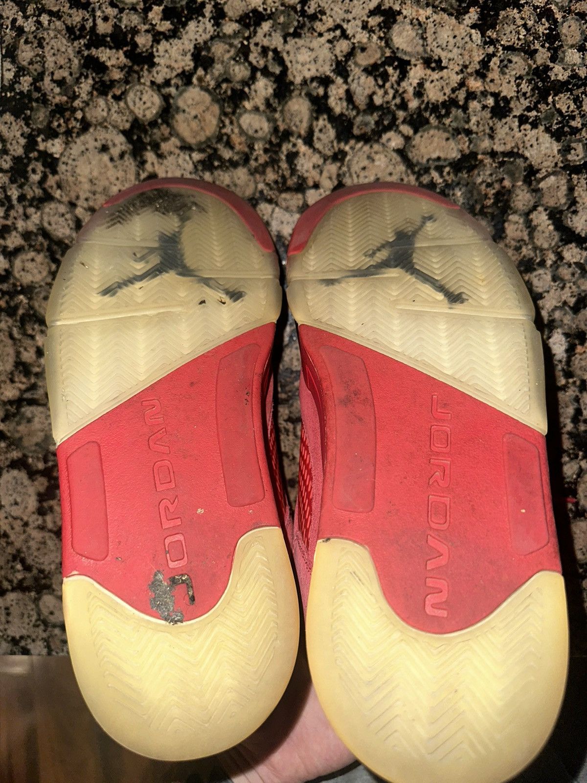 Jordan Brand × Nike Jordan retro 5 Red Suede Size US 9.5 / EU 42-43 - 6 Thumbnail