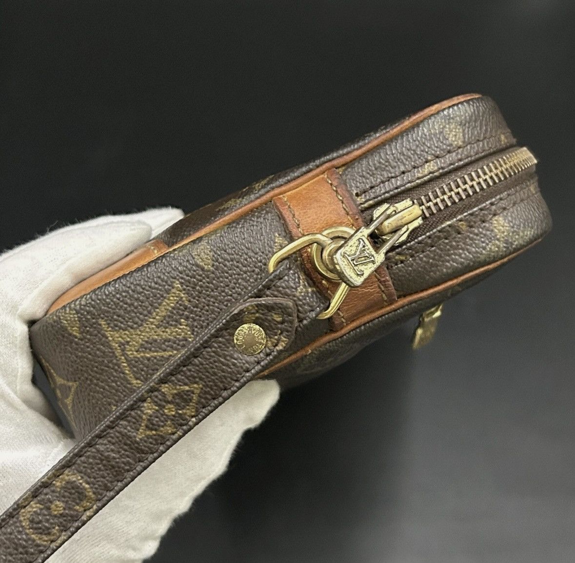 Louis Vuitton Preloved Louis Vuitton monogram Marly Dragonne Clutch Bag Size ONE SIZE - 9 Thumbnail