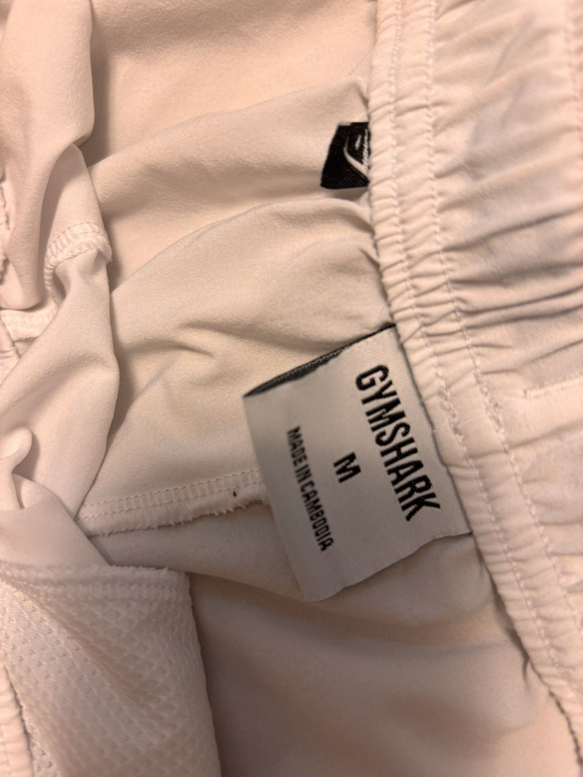 Gymshark Gymshark white Shorts Size US 30 / EU 46 - 2 Thumbnail