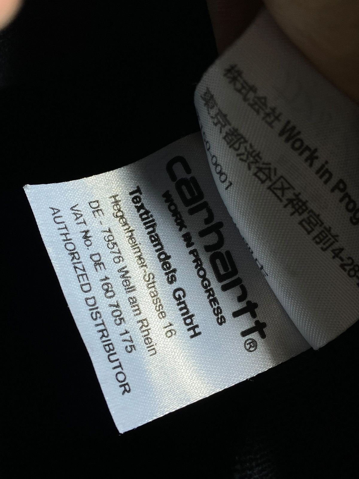 Carhartt Carhartt Hooded Sweatshirt Embroidered Logo Total Black USA Size US M / EU 48-50 / 2 - 15 Thumbnail
