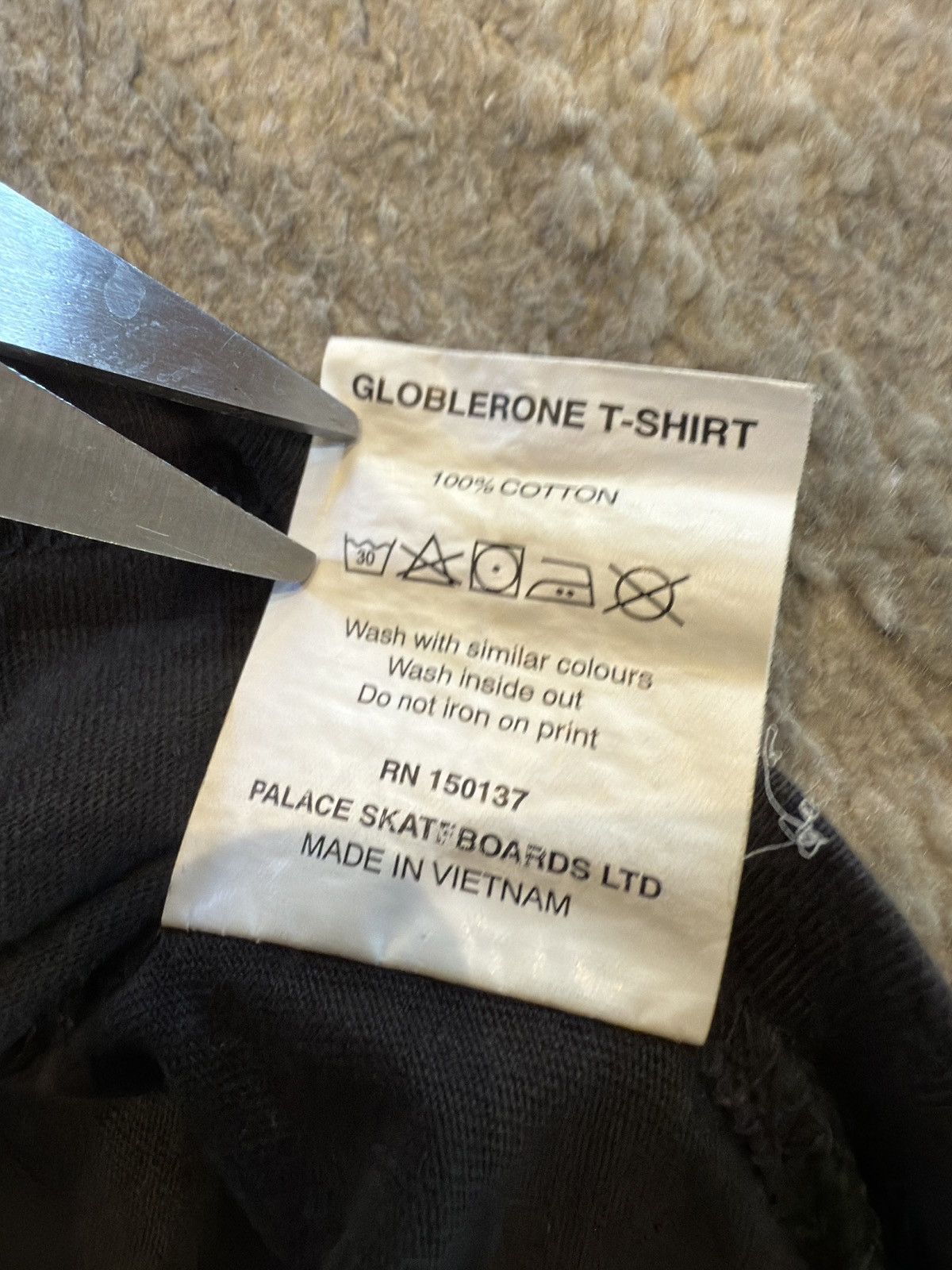 Palace Palace Globlerone T-Shirt Tee Black Size US M / EU 48-50 / 2 - 6 Thumbnail