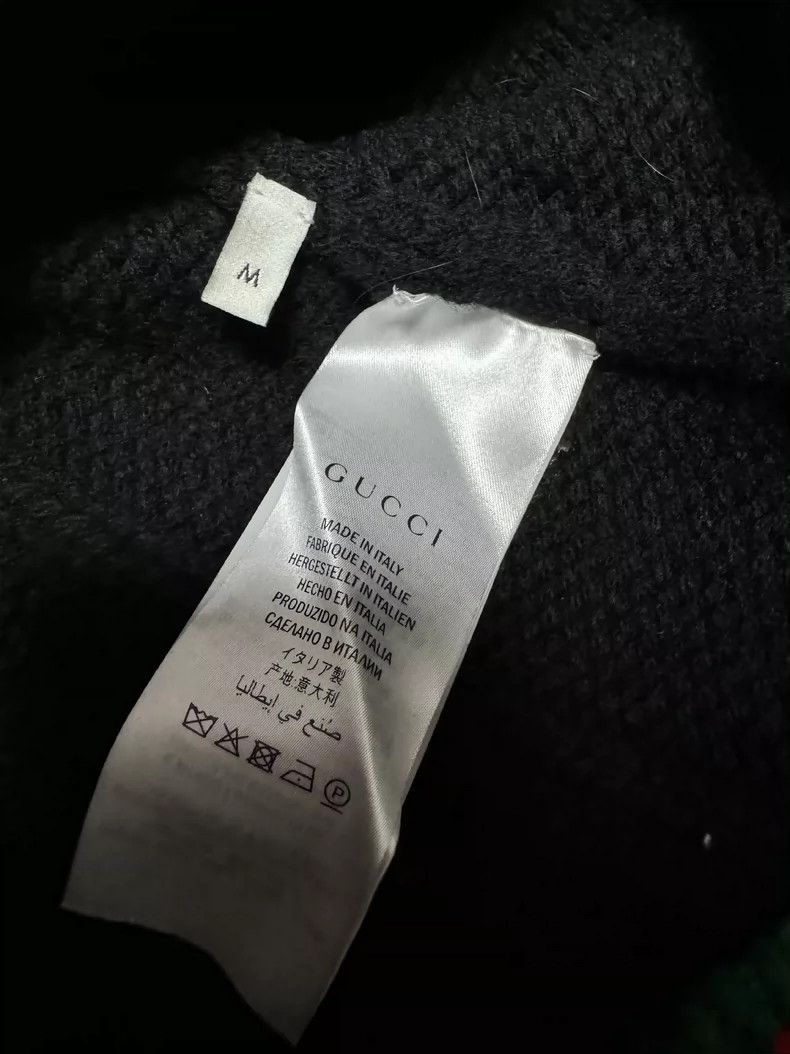 Gucci Gucci Red-edged V-neck sweater 2502-Nextarrow Size US M / EU 48-50 / 2 - 4 Thumbnail