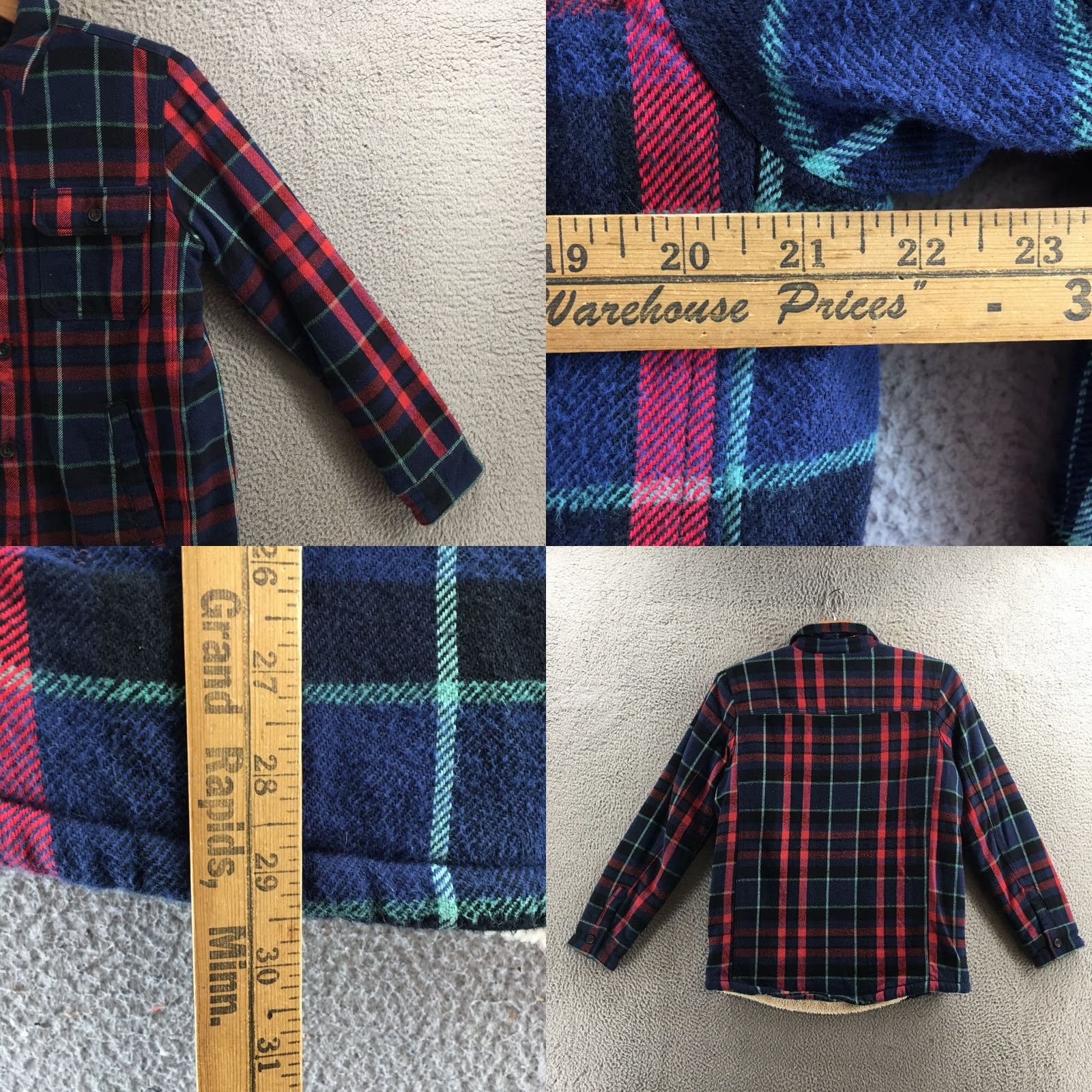 American Eagle Outfitters American Eagle Outfitters Jacket Mens LT Multicolor Plaid Fleece Button Up Size US L / EU 52-54 / 3 - 8 Thumbnail
