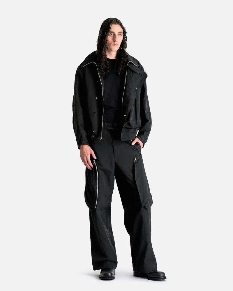 Dries Van Noten Dries Van Noten Black Prima Bis M.W. Pants Size US 29 - 9 Thumbnail