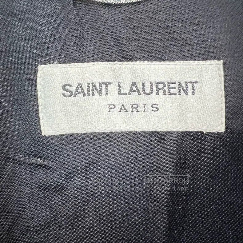 Saint Laurent Paris Saint Laurent Paris Woven printed snap-on casual coat Size US M / EU 48-50 / 2 - 3 Thumbnail