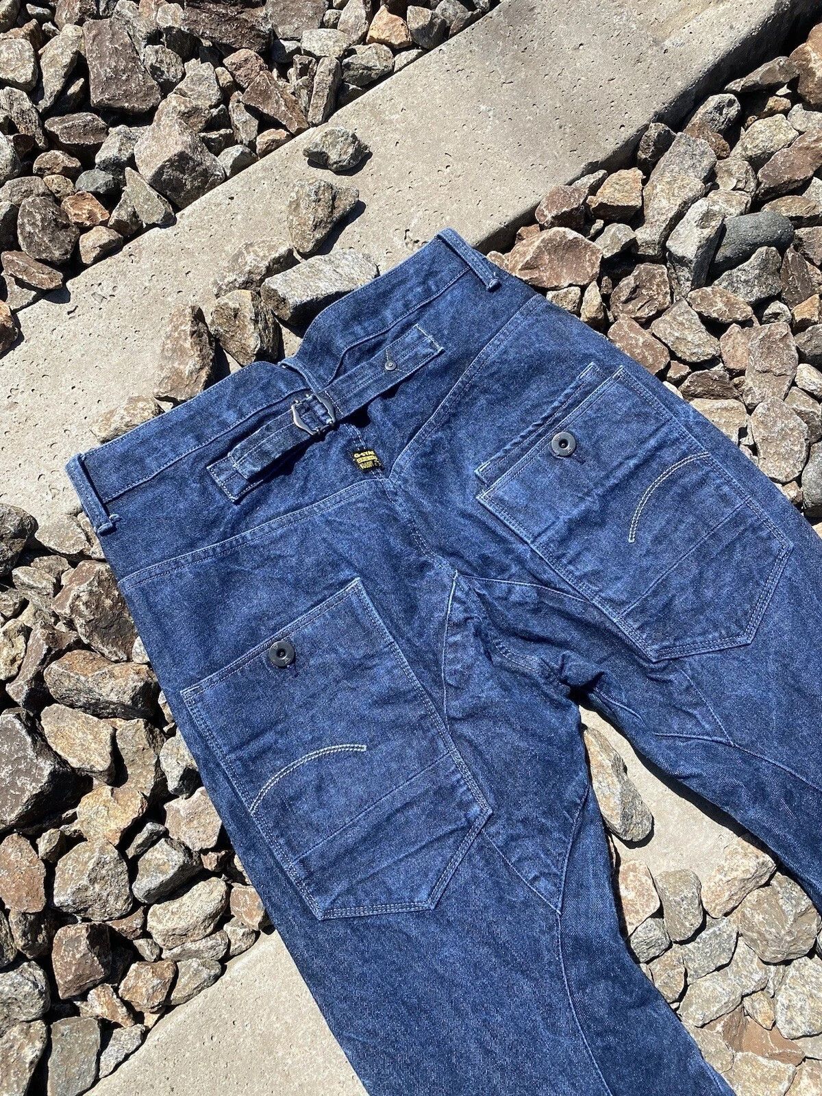 G-Star G-star Raw Jeans 30/32 Vintage Y2K Cargo Size US 30 / EU 46 - 5 Thumbnail