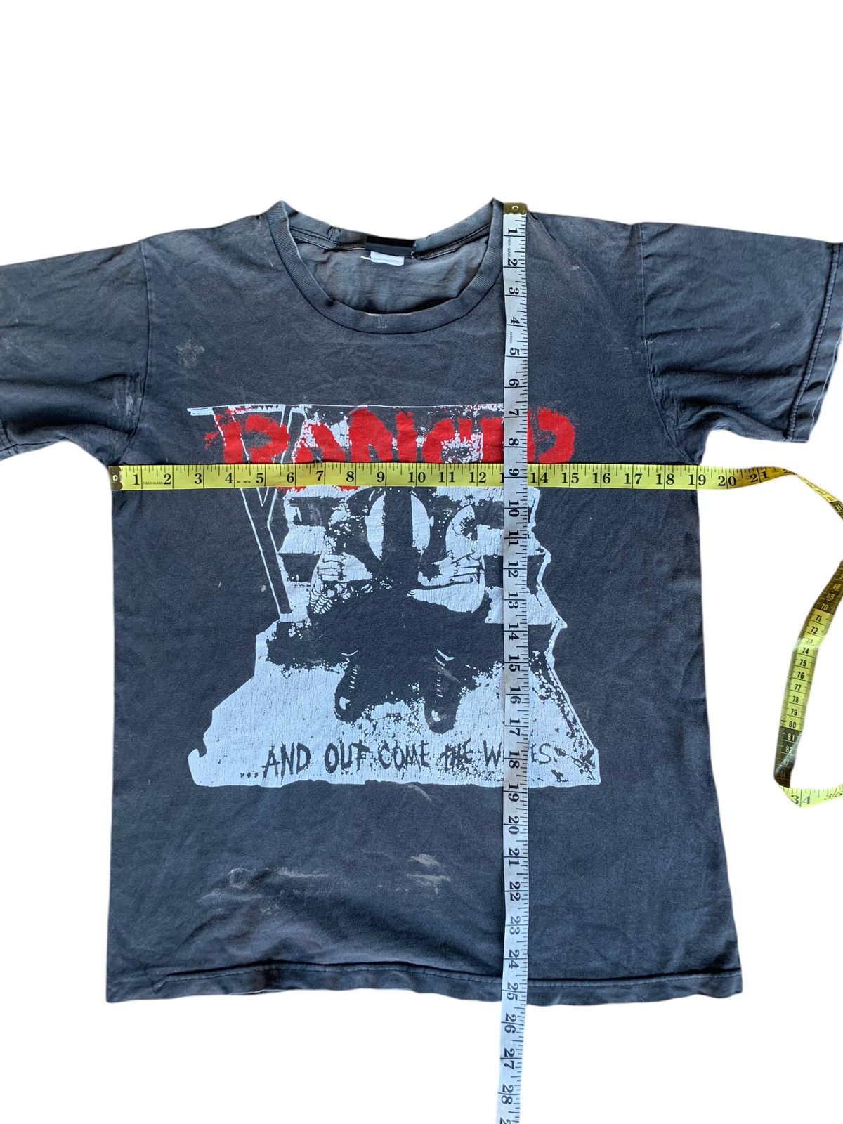 Band Tees × Vintage VINTAGE RANCID PUNK SUNFADED WALL OF FAME DISTRESSED SHIRT Size US S / EU 44-46 / 1 - 22 Thumbnail