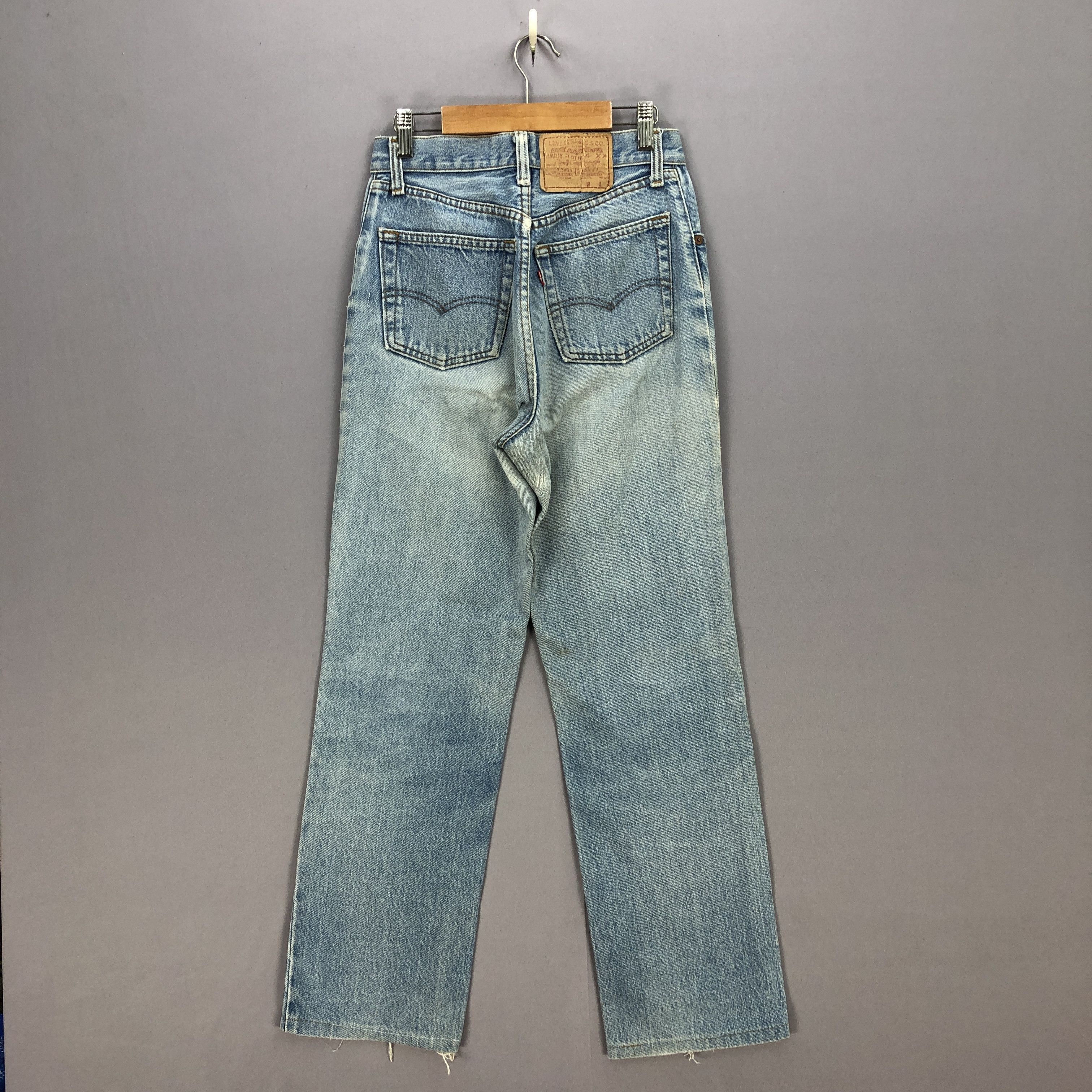 Levi's × Vintage Vintage 60s Levis 501 Distressed Faded Jeans Denim Pants Size US 26 / EU 42 - 2 Thumbnail