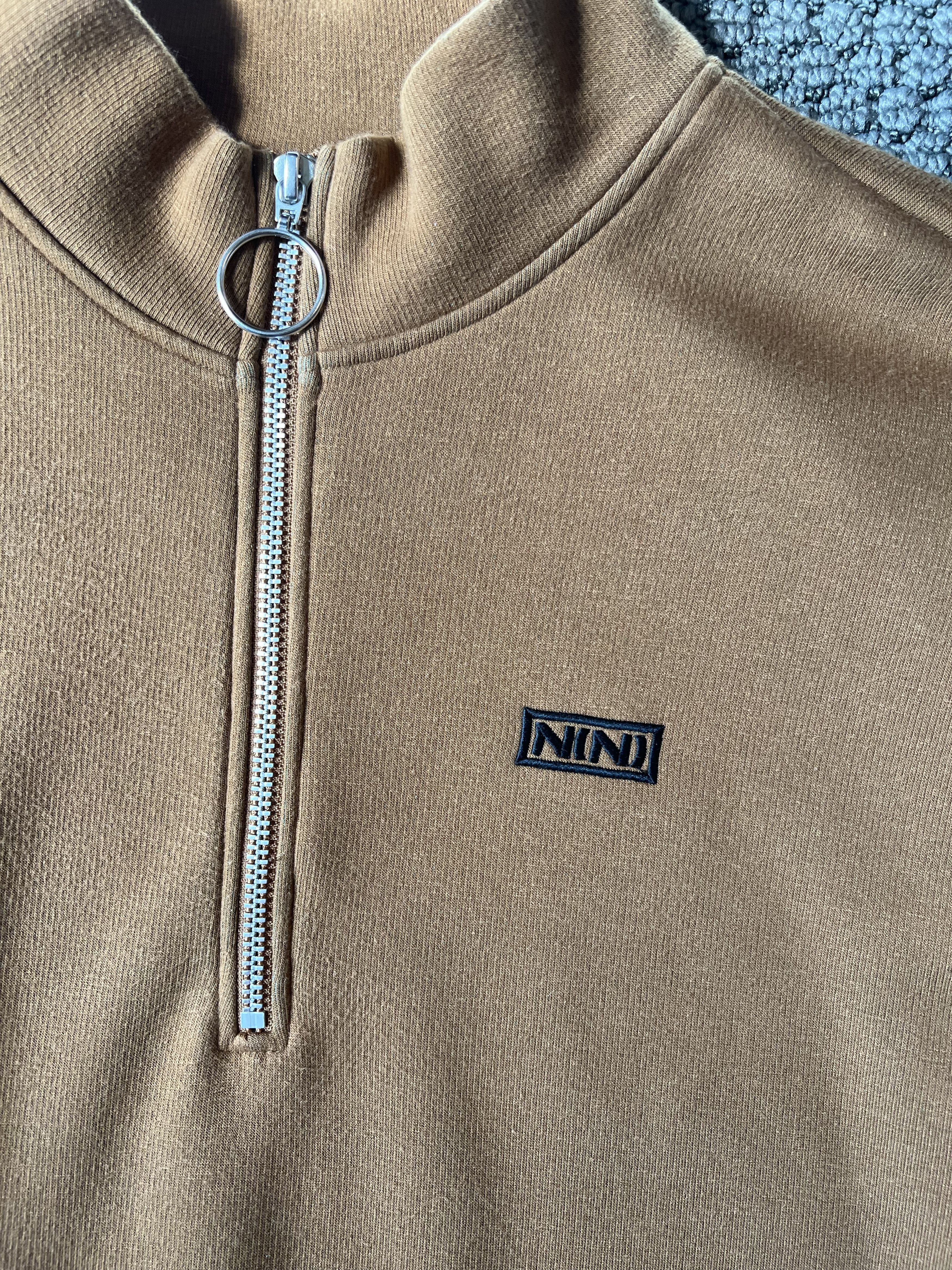 Number (N)ine Number (N)ine Logo Quarter Zip Burnt Orange Size US L / EU 52-54 / 3 - 3 Thumbnail