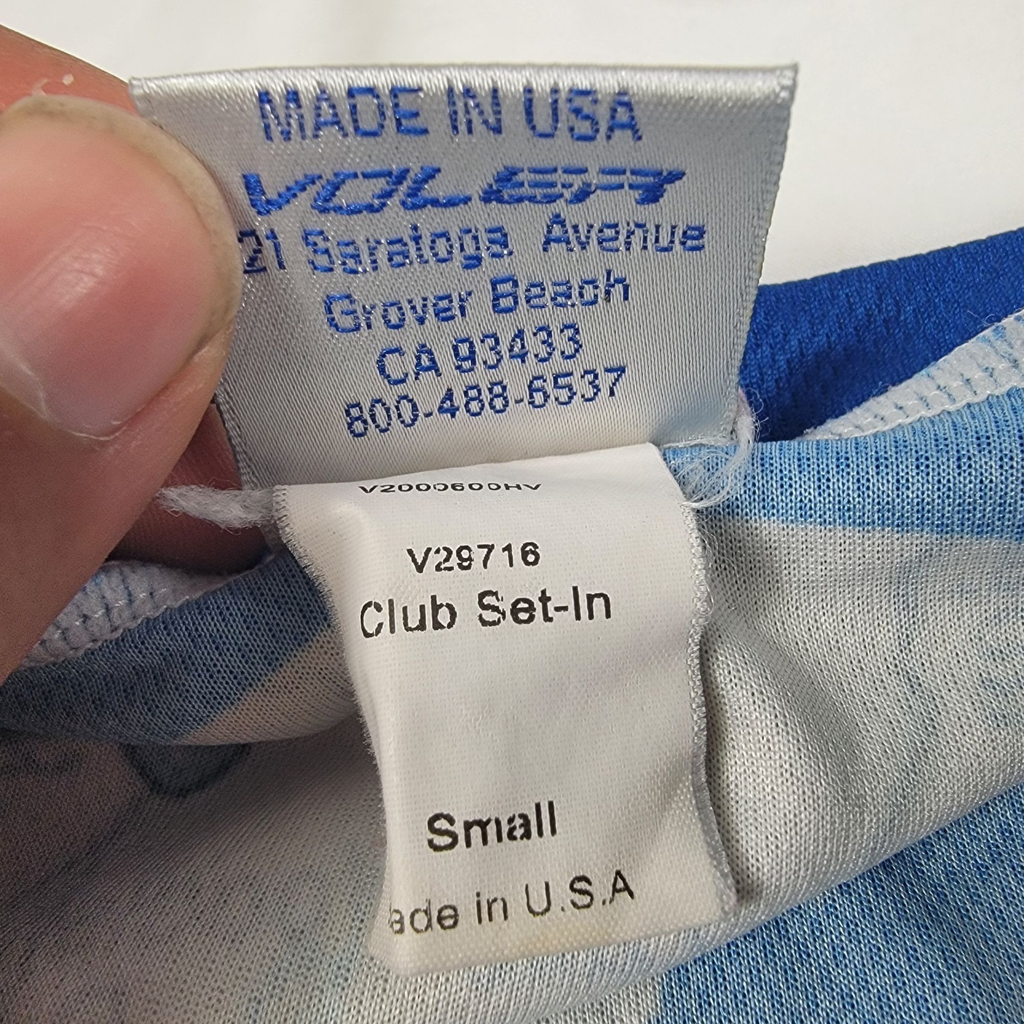 Other Voler Mens Small Blue White California Coast Classic Cycling Size US S / EU 44-46 / 1 - 5 Thumbnail