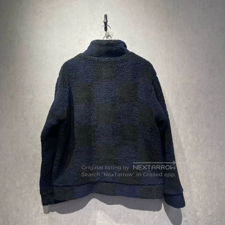 Louis Vuitton Louis Vuitton size 4l Black and blue checkerboard teddy jac Size US M / EU 48-50 / 2 - 2 Thumbnail