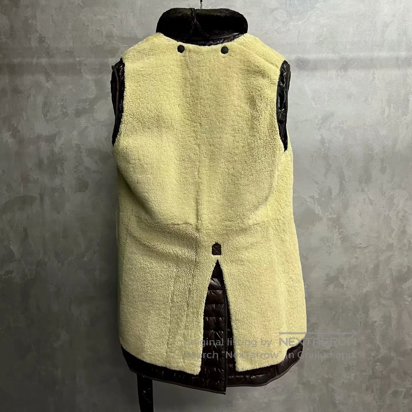 Burberry Burberry Striped fur collar jacket made of lamb wool with Size US M / EU 48-50 / 2 - 9 Thumbnail