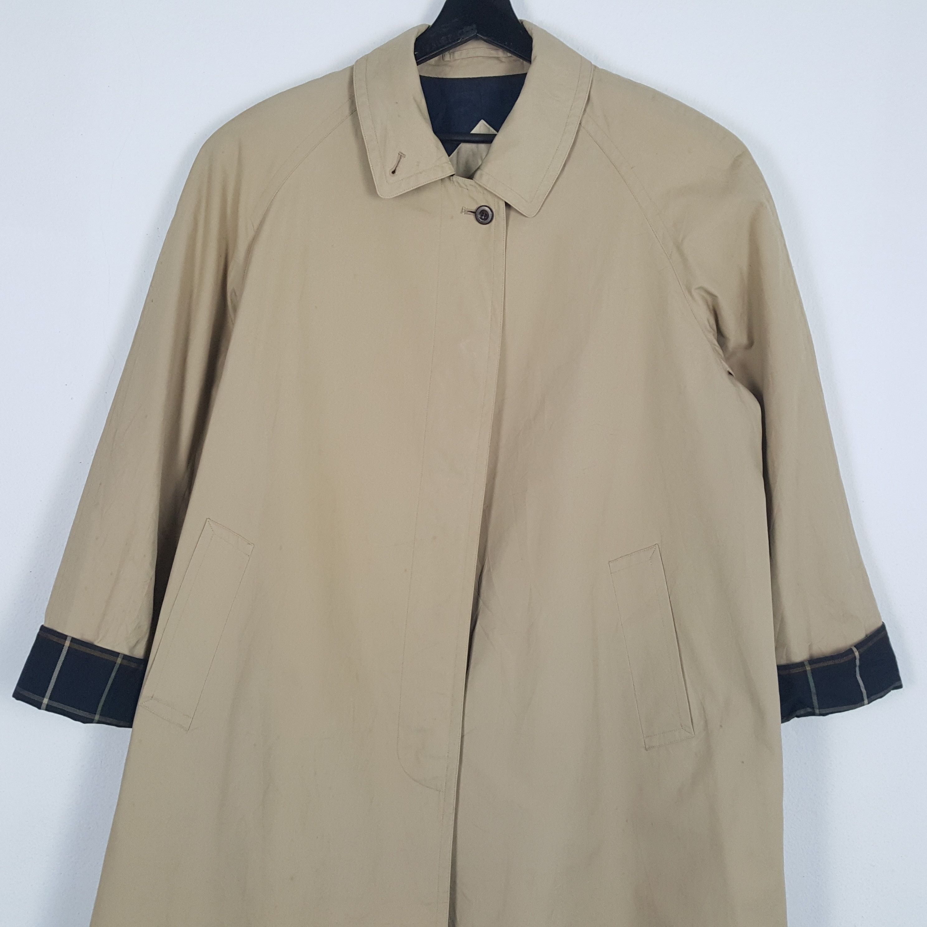 Burberry × Vintage BURBERRYS Luxury Brand Winter Style Trench Coat Jacket Size US XL / EU 56 / 4 - 2 Thumbnail