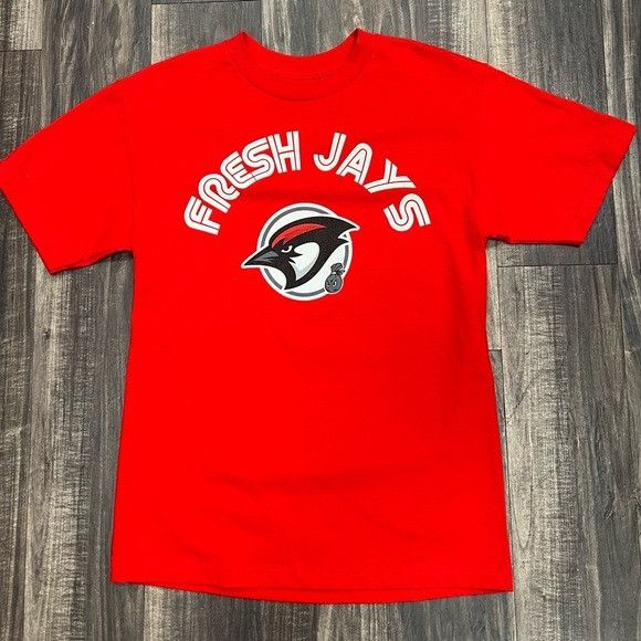 Other Men's Medium Million Dolla Motive Red Fresh Jays T-Shirt Size US M / EU 48-50 / 2 - 1 Thumbnail