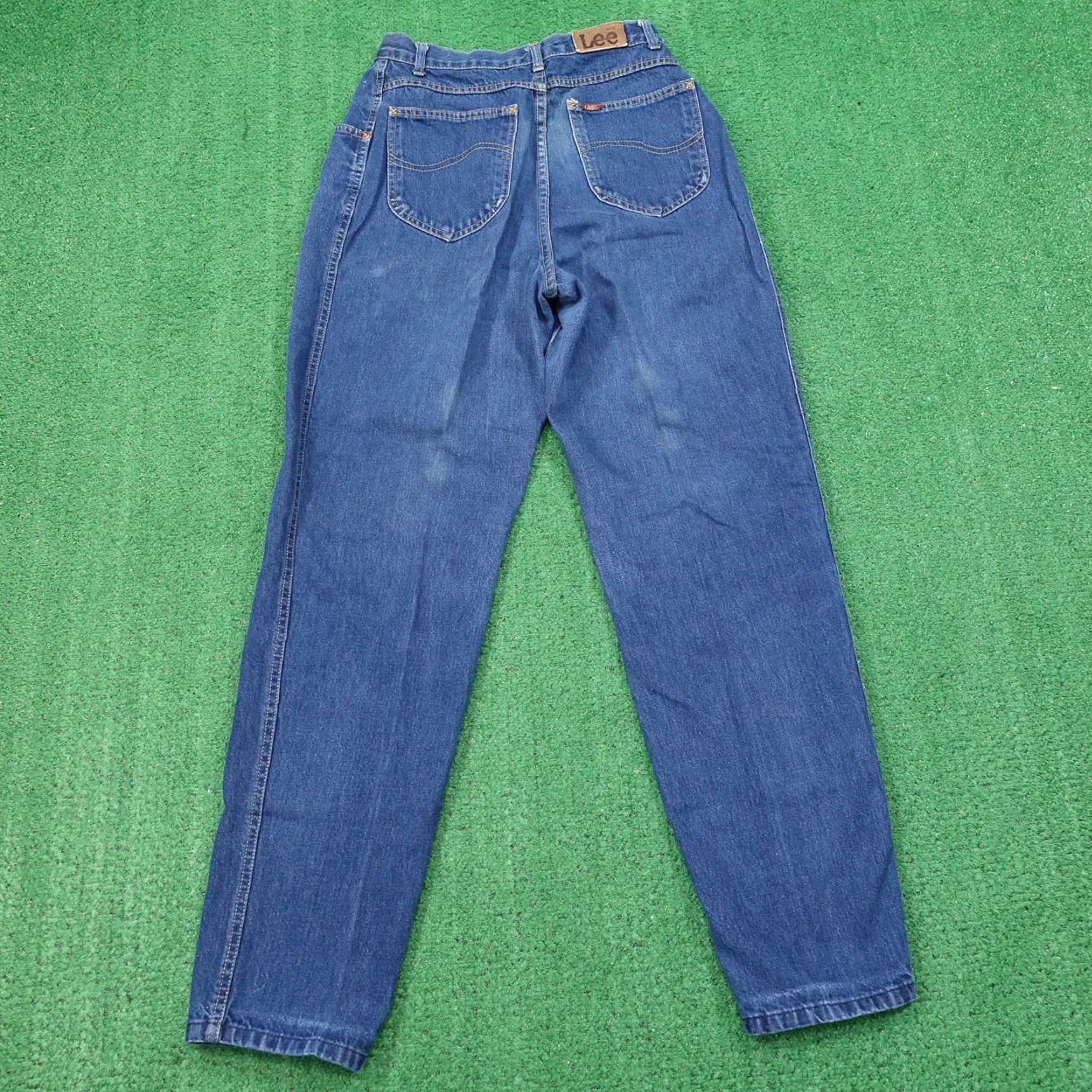 Lee Vintage Lee Denim Jeans Women’s Size 12 Regular Tapered Blue Cotton 80s 90s Size 34" / US 12 / IT 48 - 4 Thumbnail