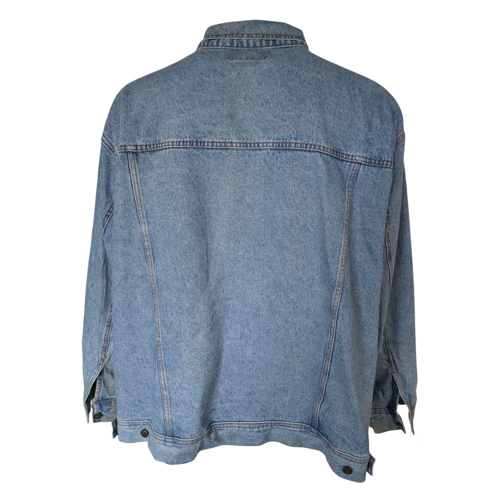 Wrangler Wrangler Rugged Wear Denim Jacket – XXL – Denim Jacket – Wrangler – Blue – 2XL – Regular Fit – Men Size US XXL / EU 58 / 5 - 3 Thumbnail